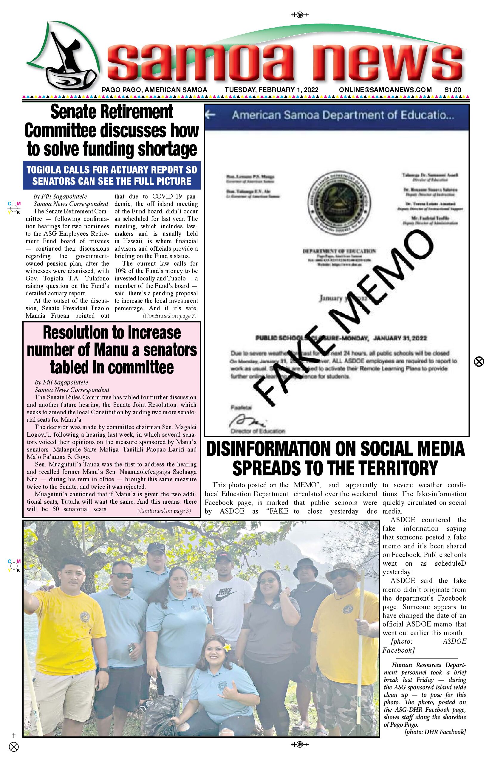 SN News Tuesday, February 01,  2022