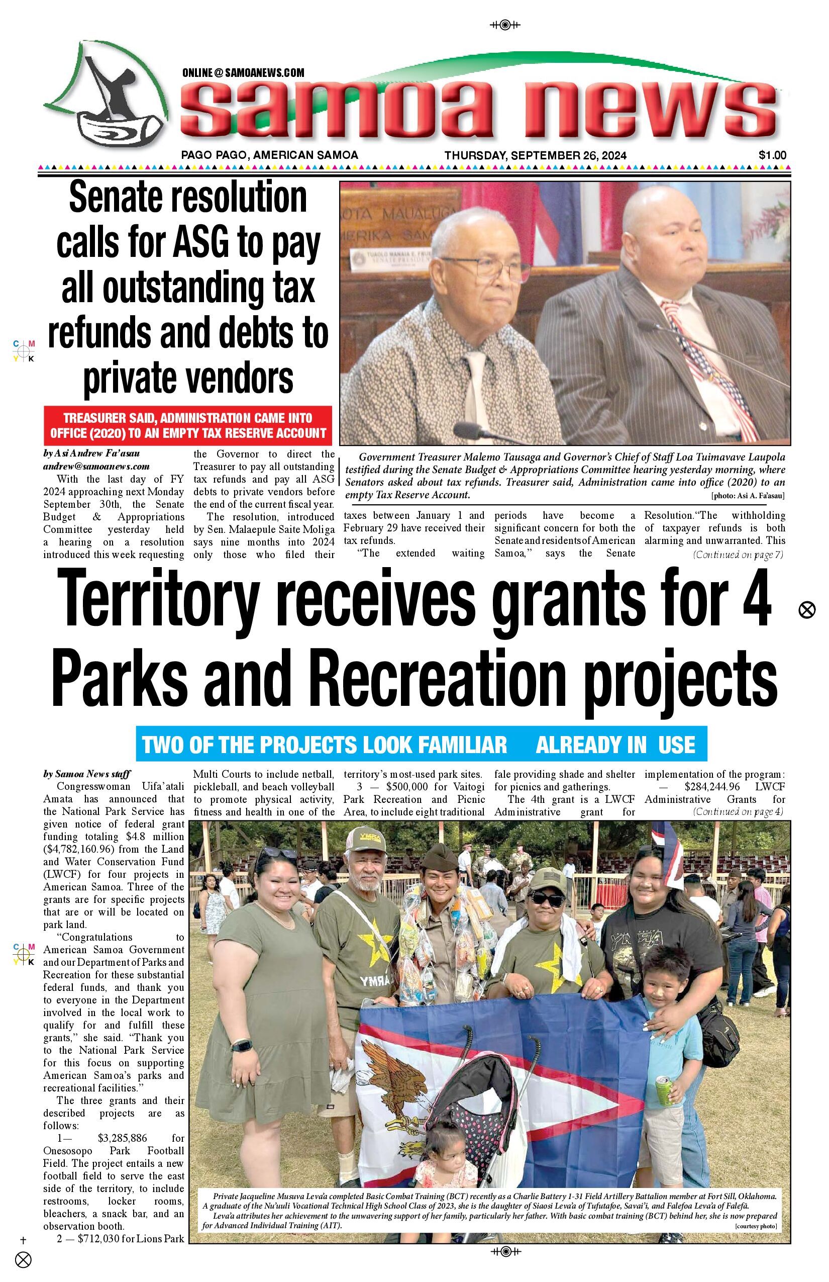 SN News Thursday, September 26, 2024