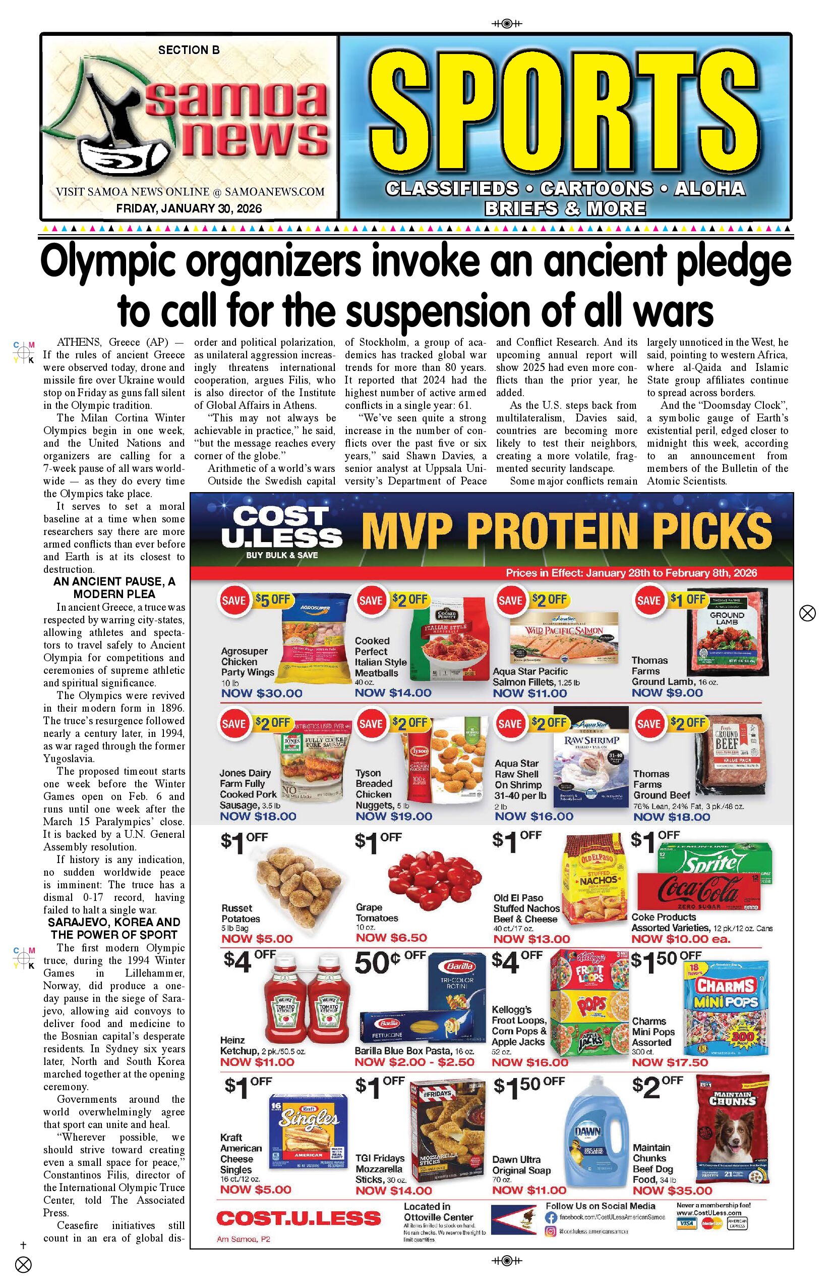 SN Sports Friday, January 30, 2026