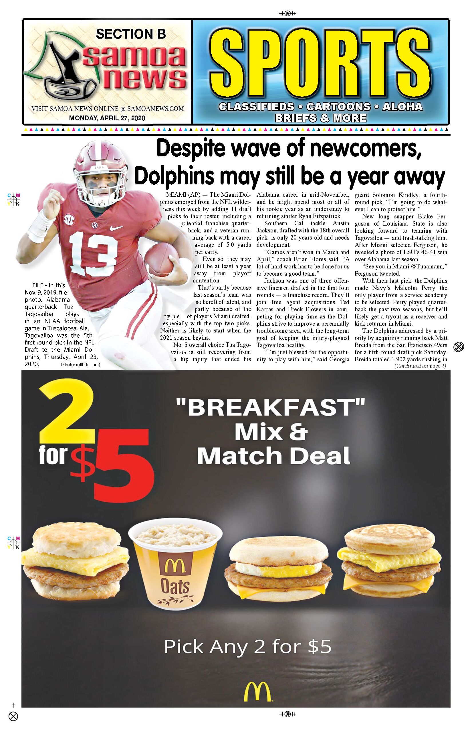 SN Sports Monday, April 27, 2020