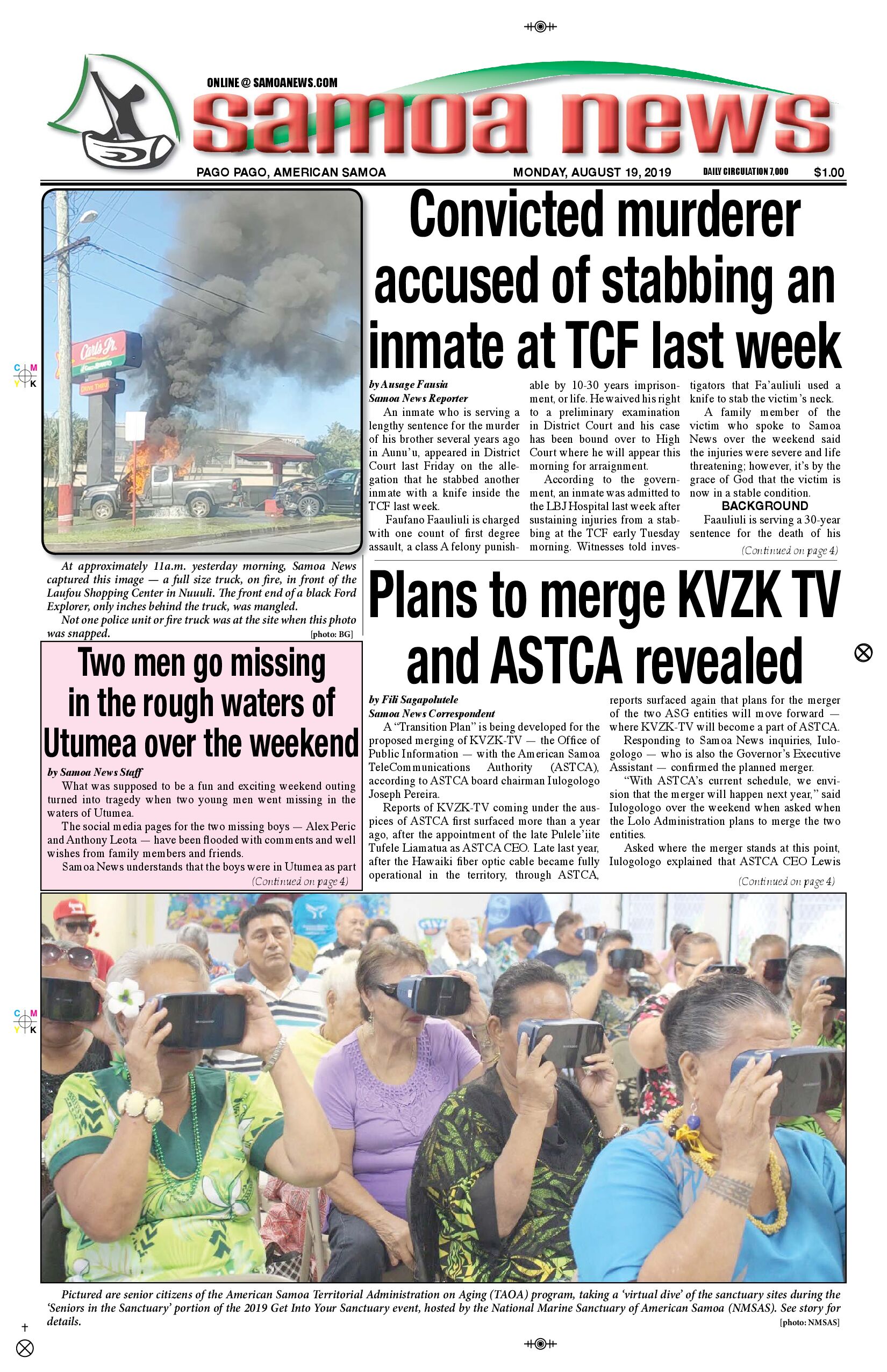 SN News Monday, August 19, 2019