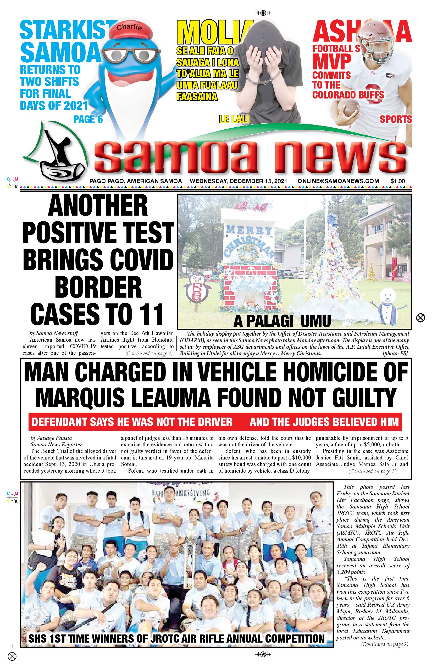 SN News Wednesday, December 15, 2021