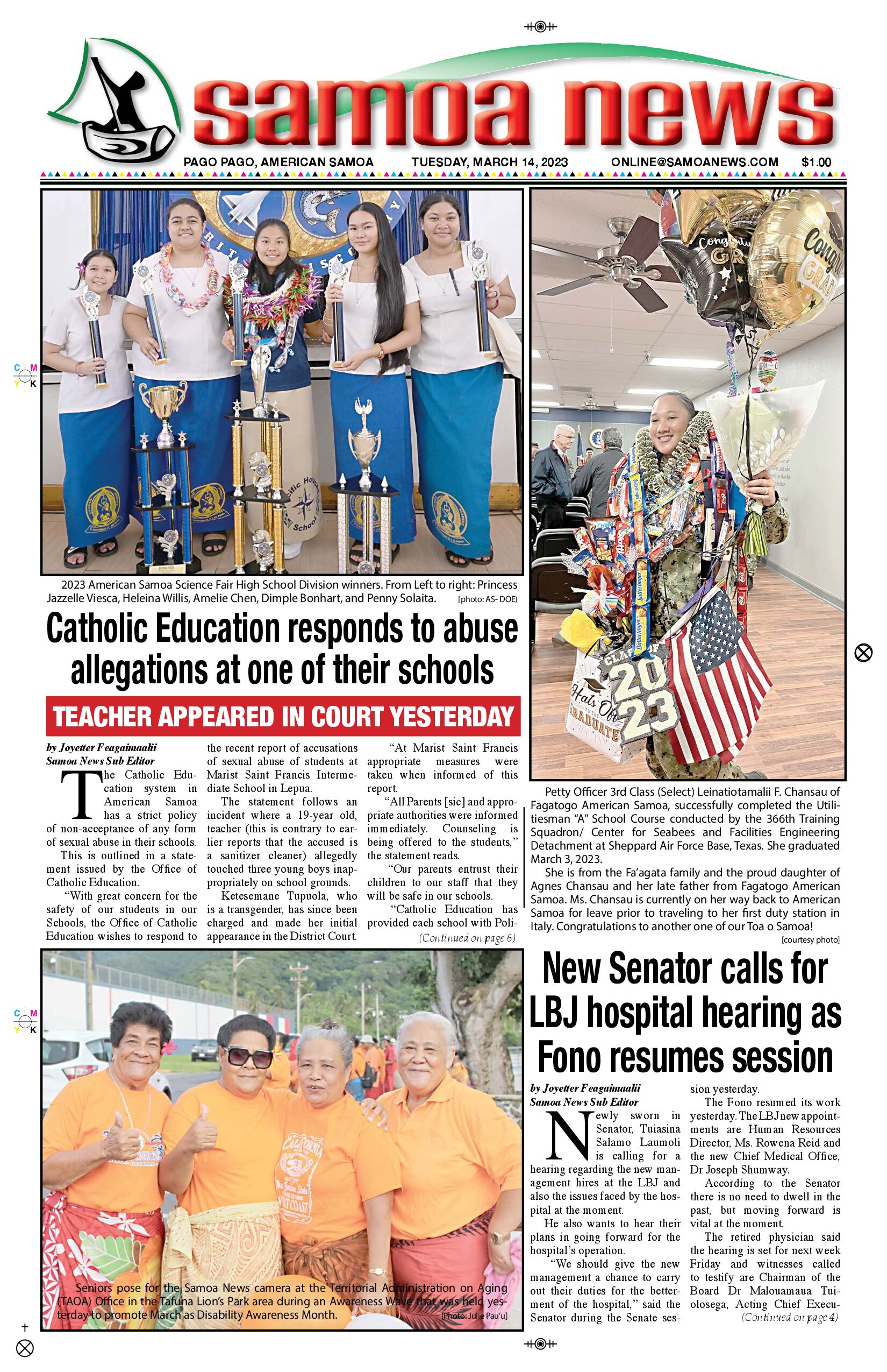 SN News Tuesday, March 14, 2023