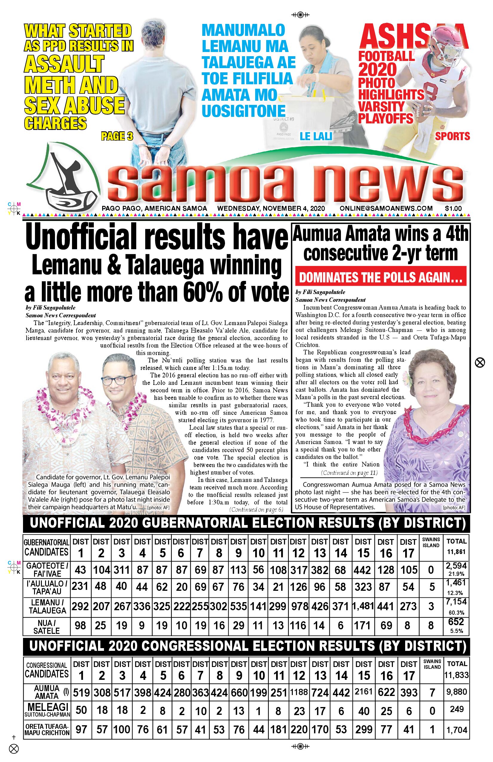 SN News Wednesday, Nov. 04, 2020