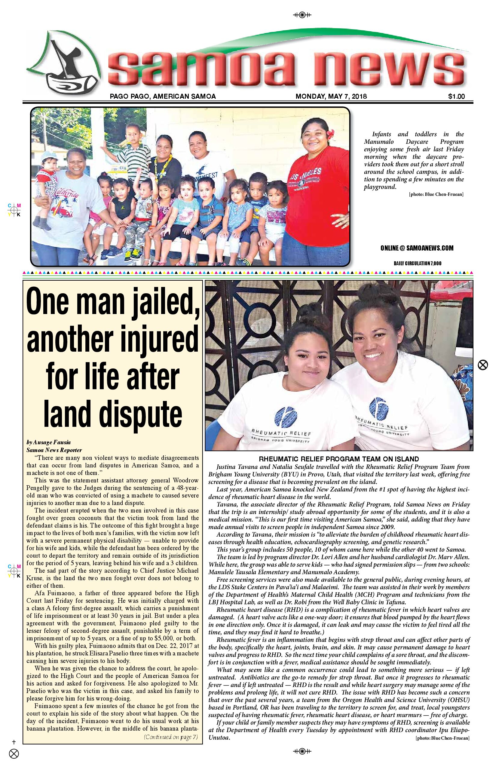 SN News Monday, May 07, 2018