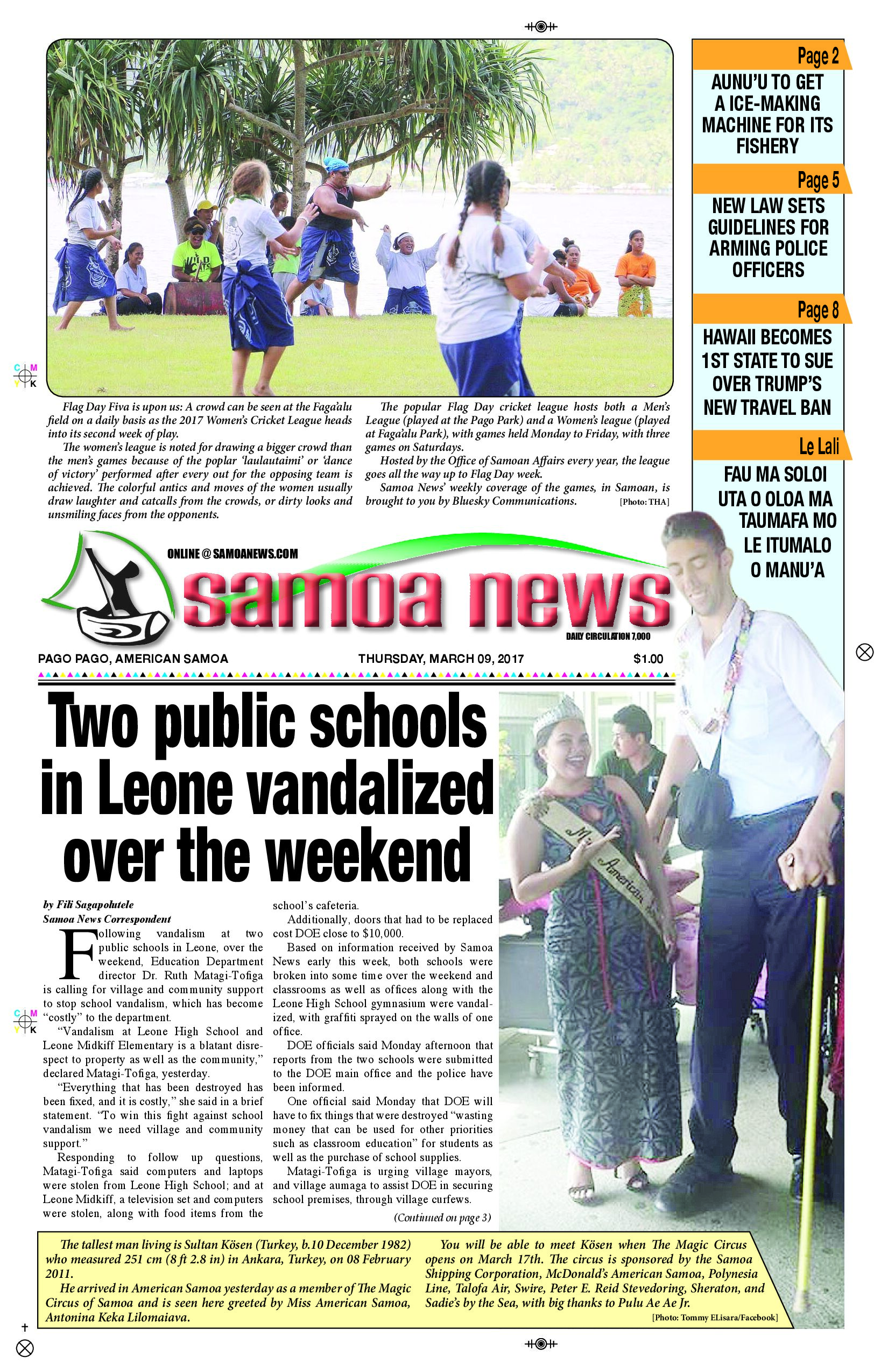 SN News Thursday, March 09, 2017