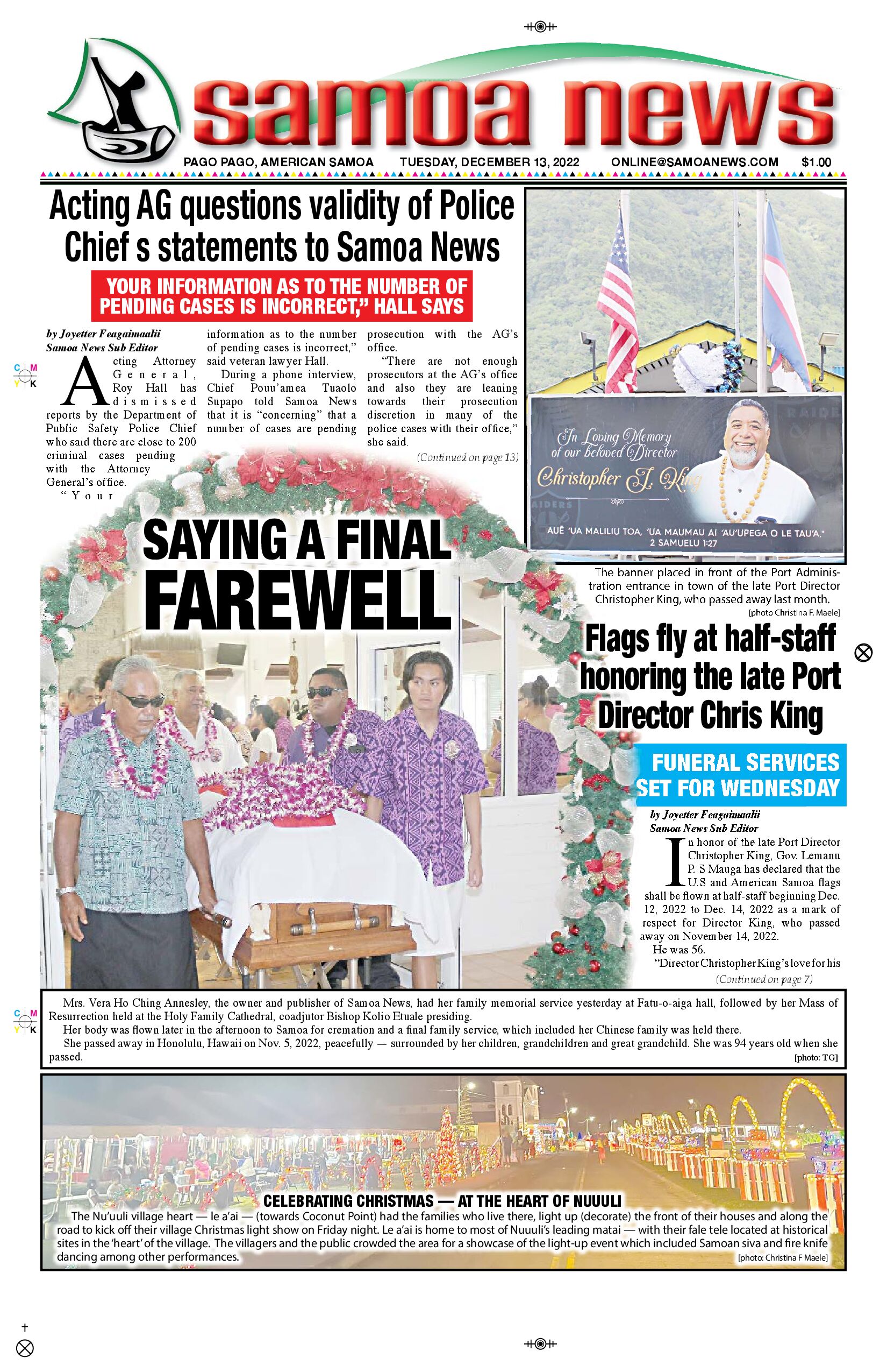 SN News Tuesday, December 13, 222