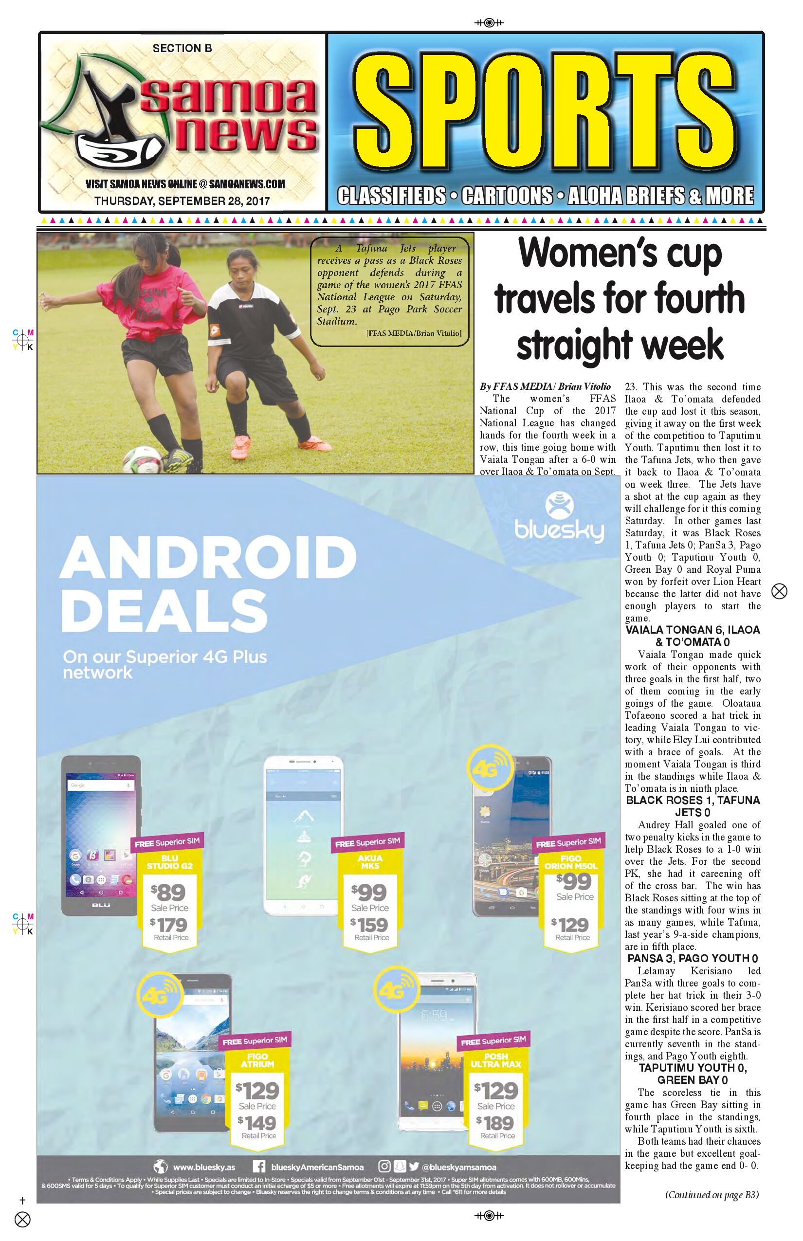 SN Sports Thursday, Sept. 28, 2017