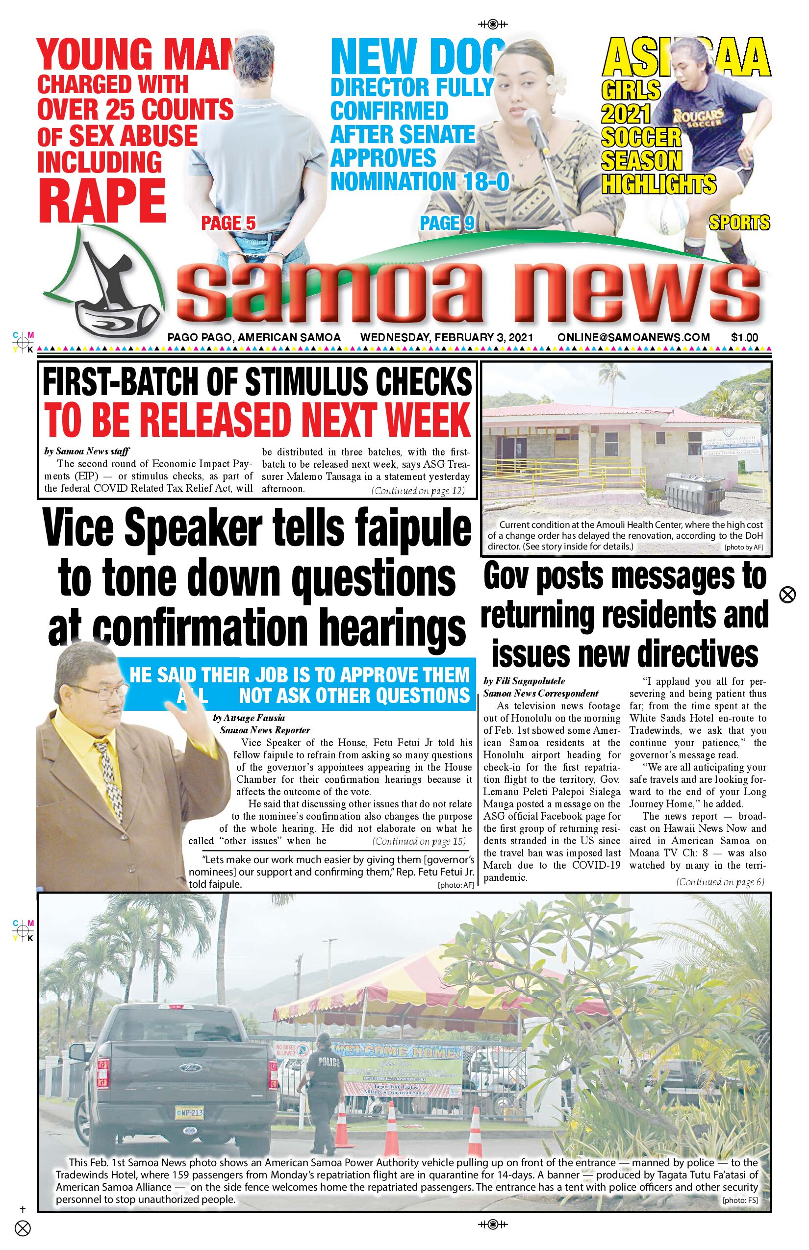 SN News Wednesday, Feb. 03, 2021