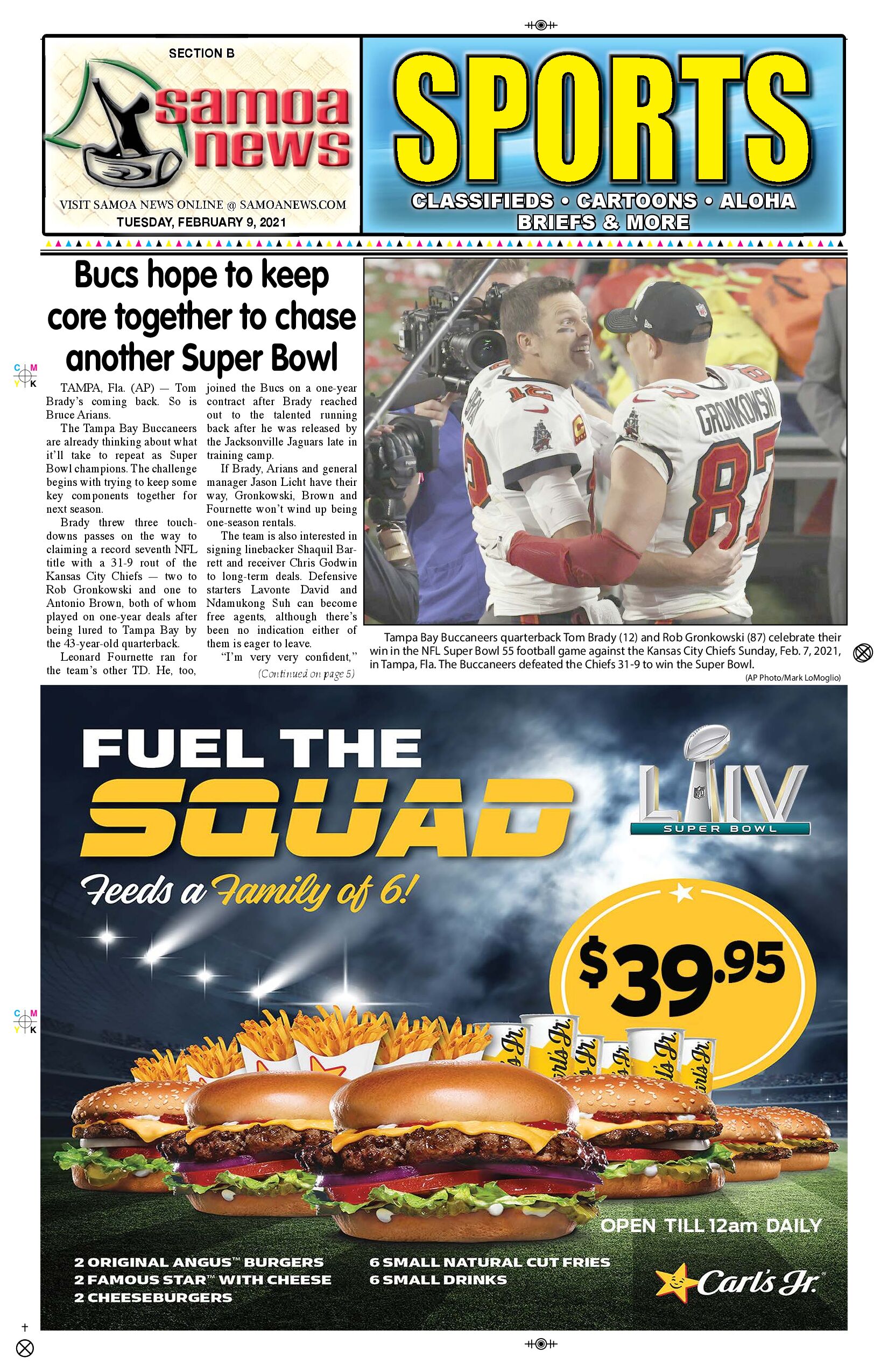 SN Sports Tuesday, Feb. 09, 2021