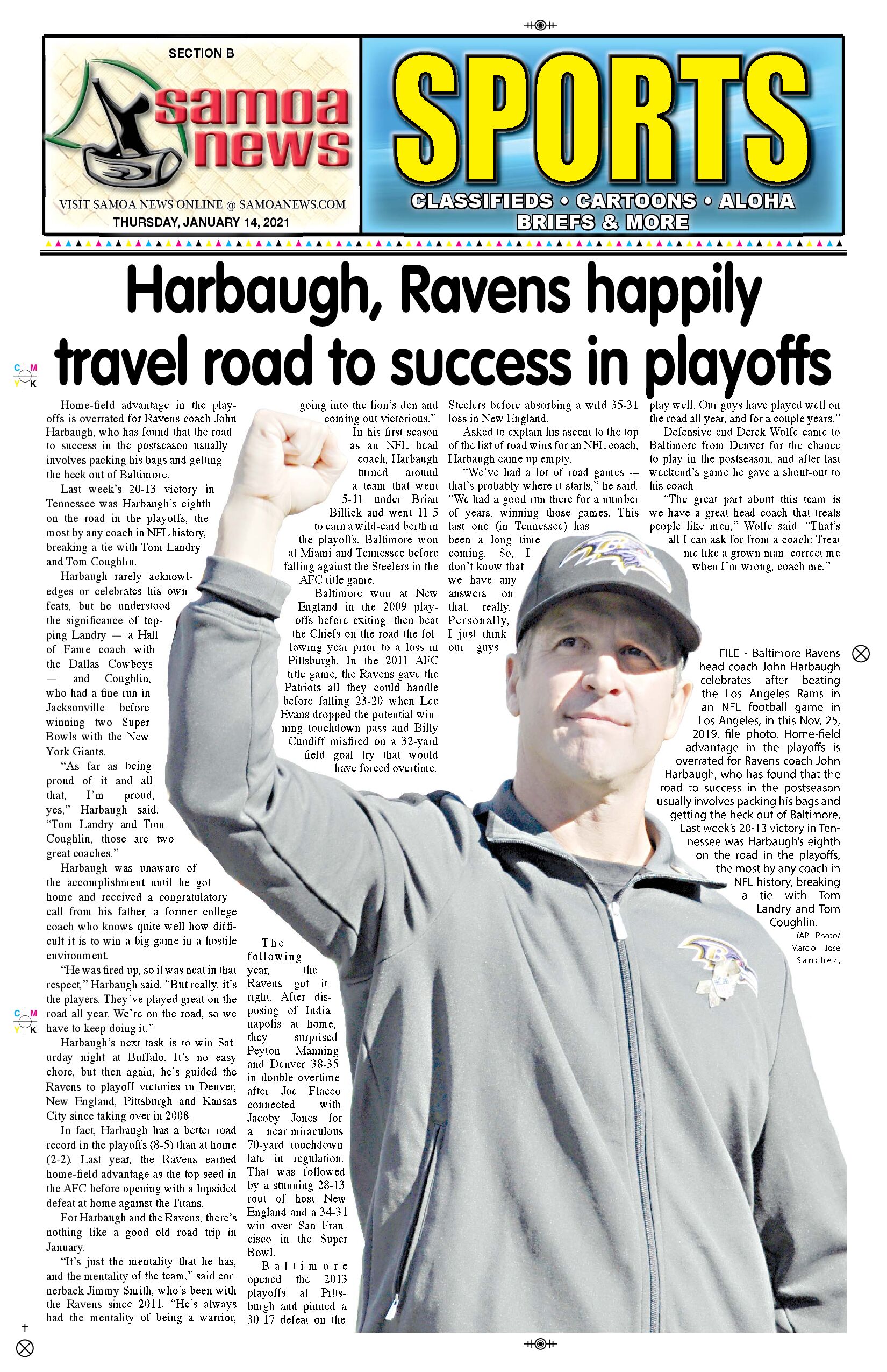 SN Sports Thursday, Jan. 14, 2021