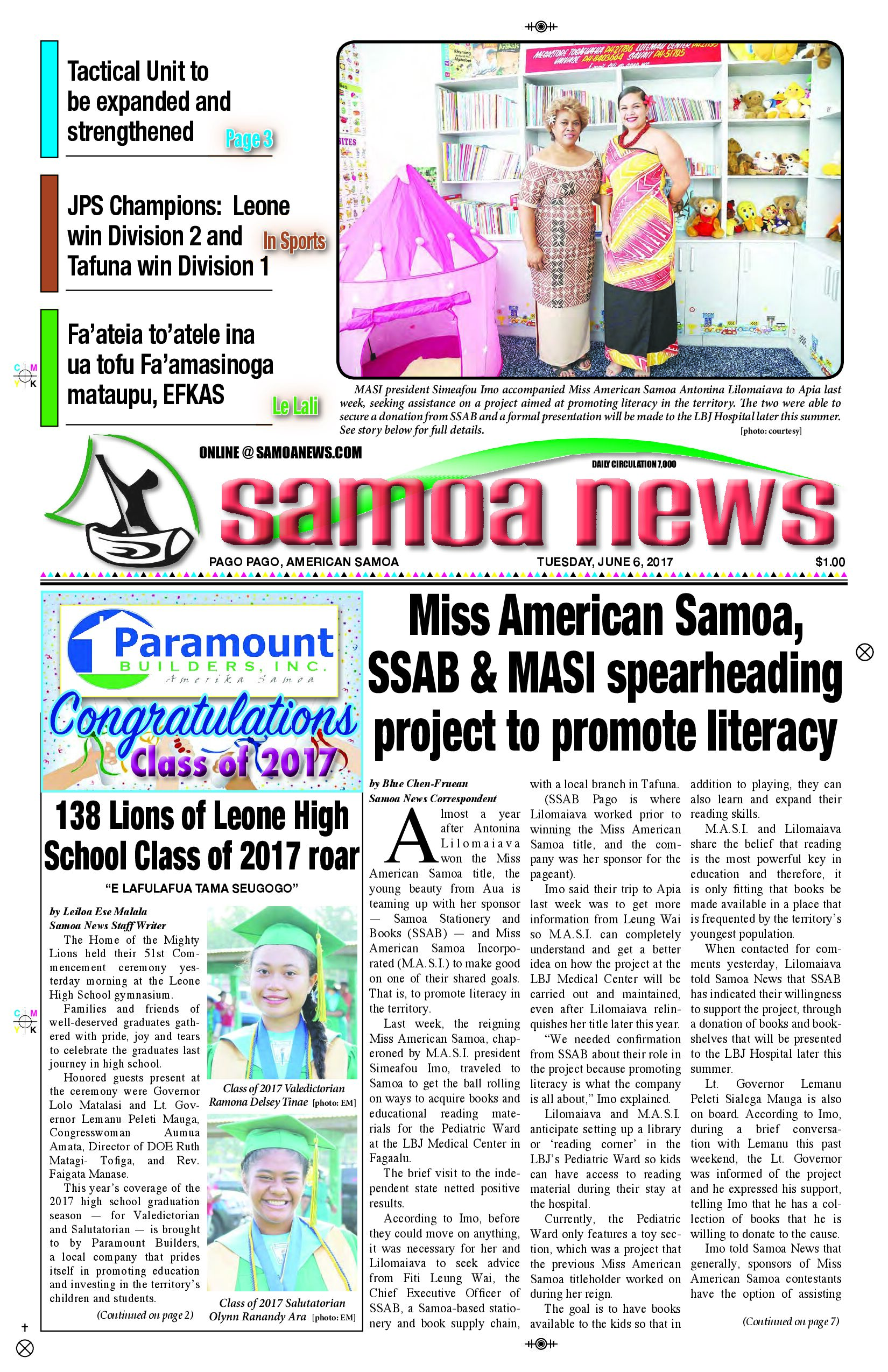 SN News Tuesday, June 6, 2017