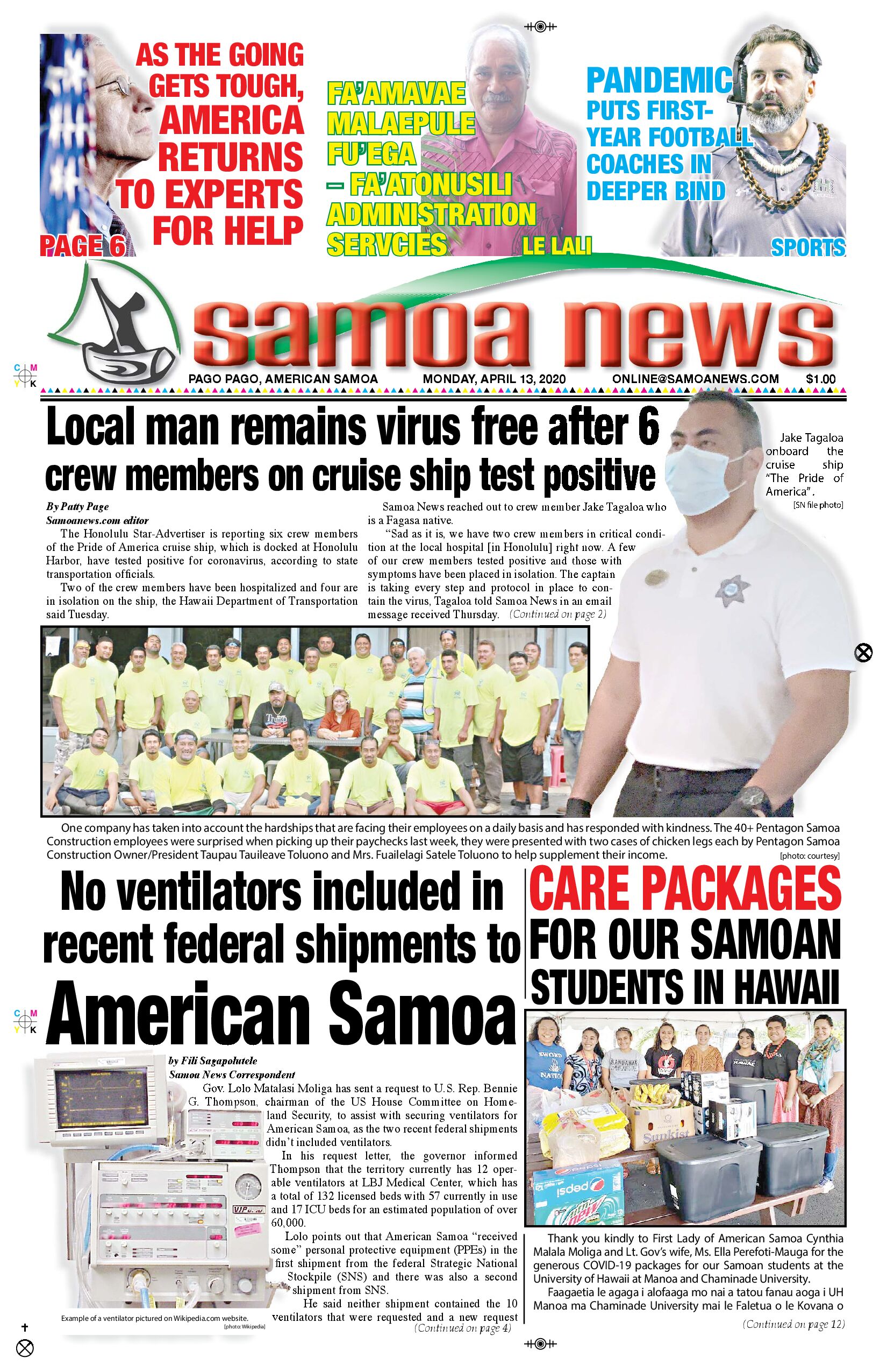 SN News Monday, April 13, 2020