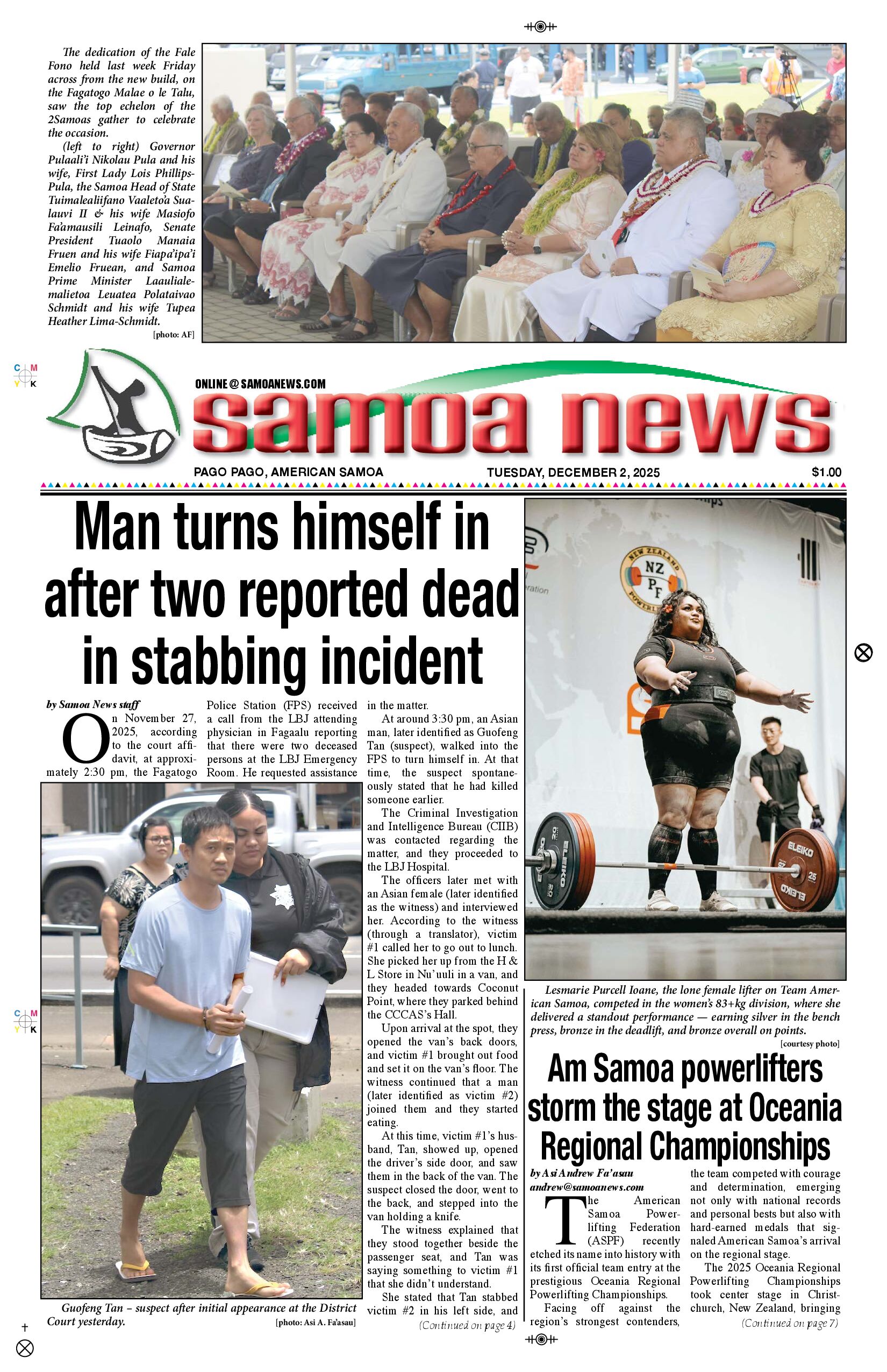 SN News Tuesday, December 02, 2025