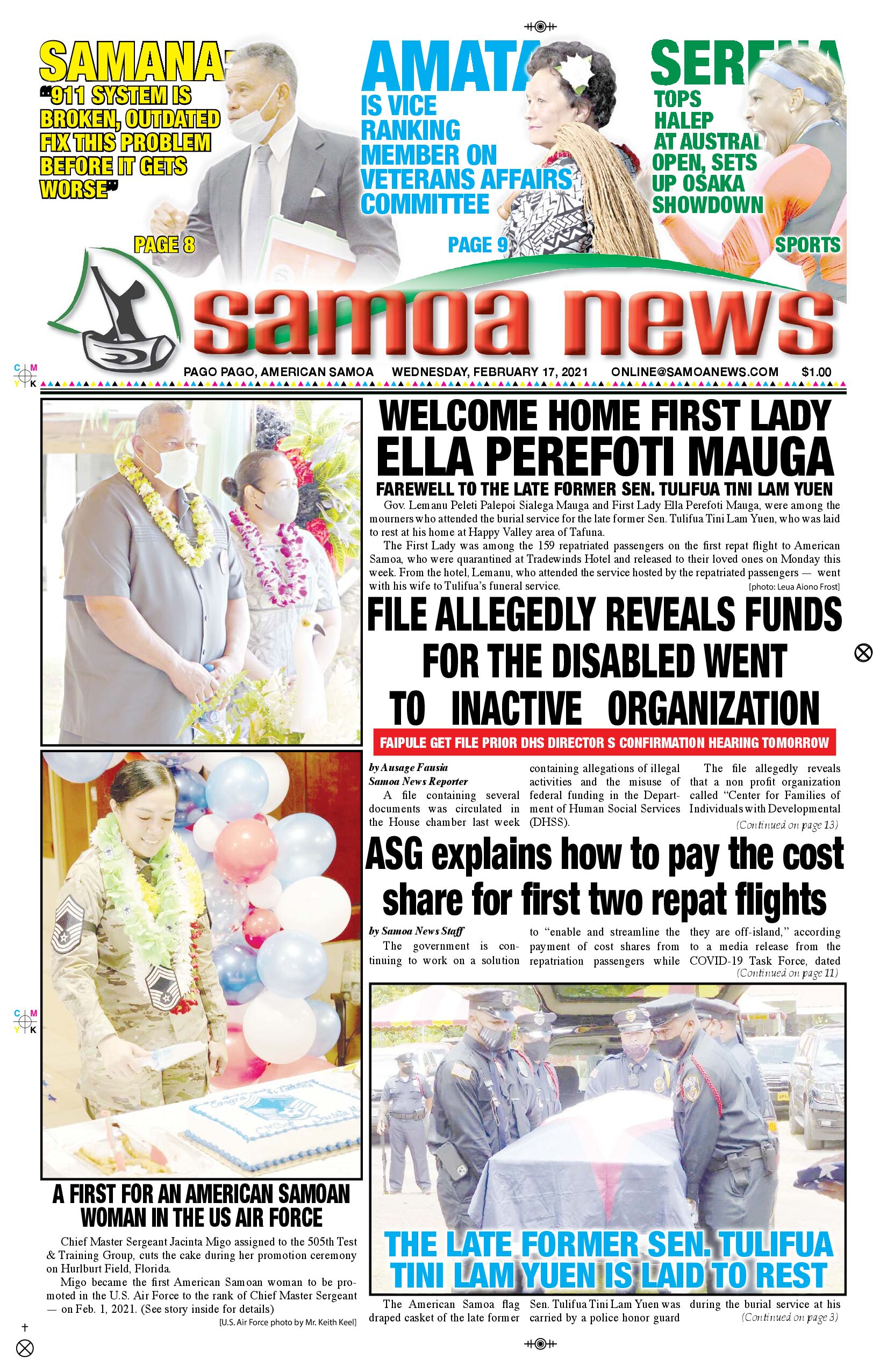 SN News Wednesday, Feb. 17, 2021