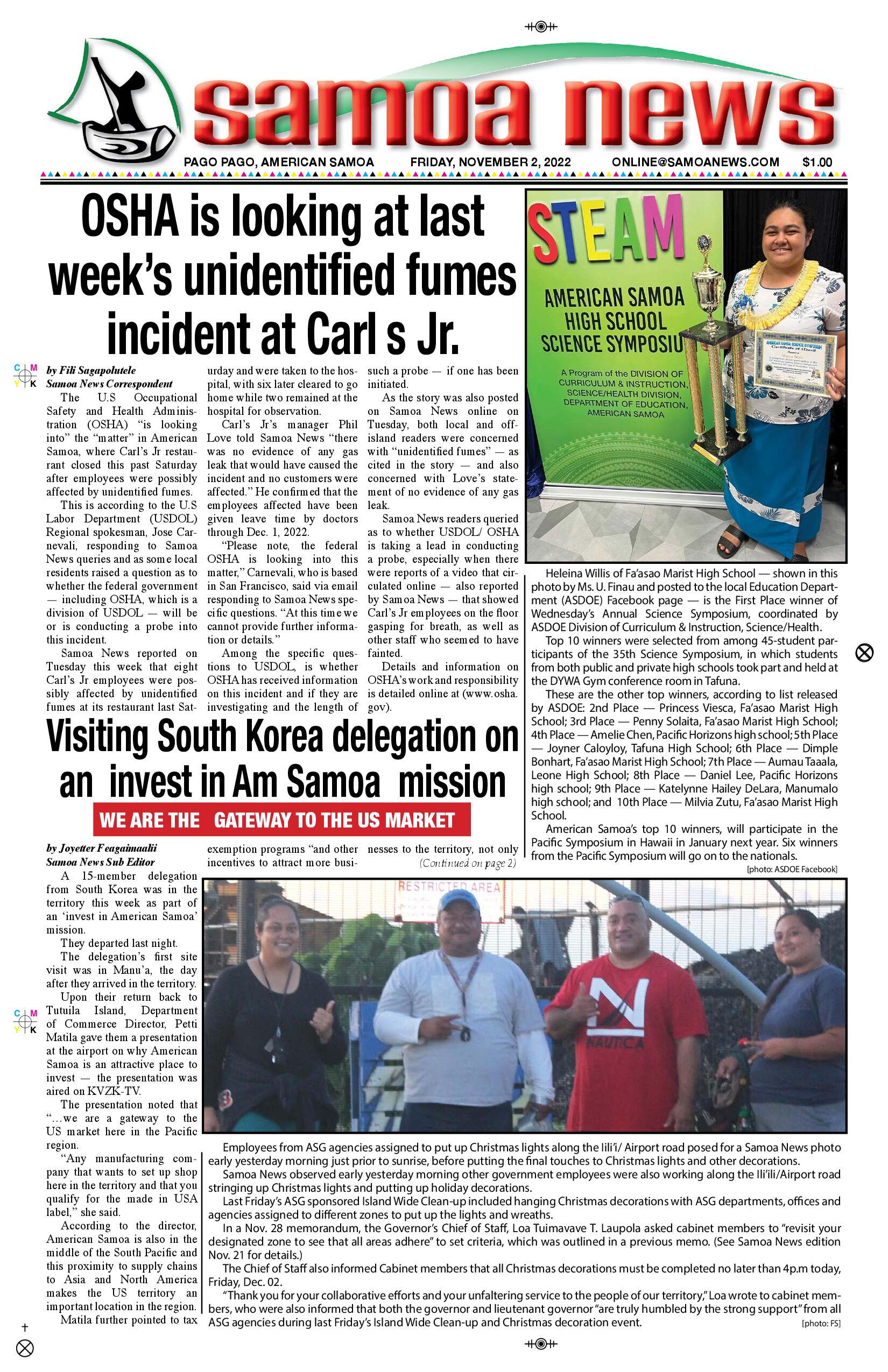 SN News Friday, December 02, 2022