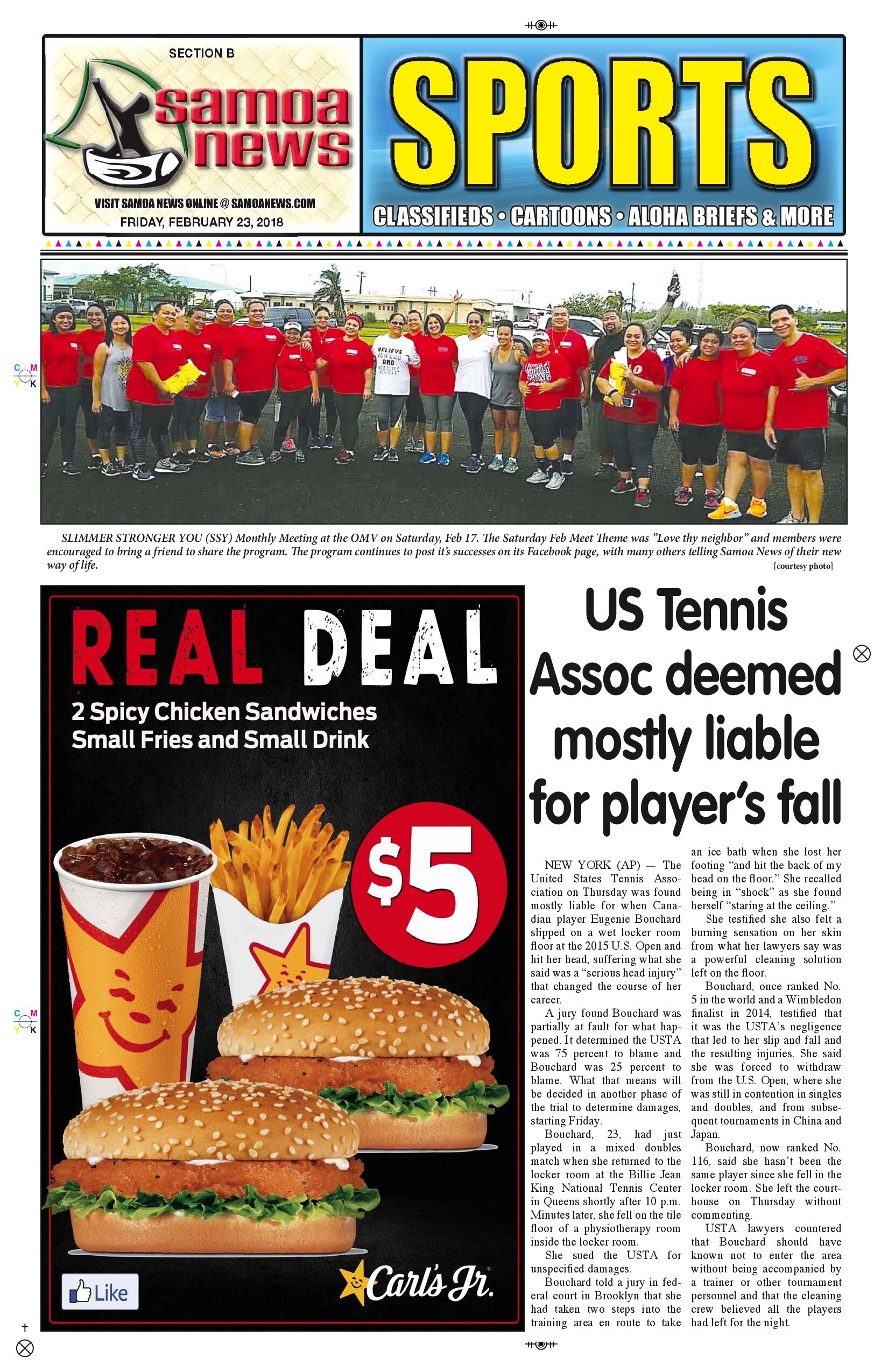 SN Sports Friday, Feb. 23 , 2018