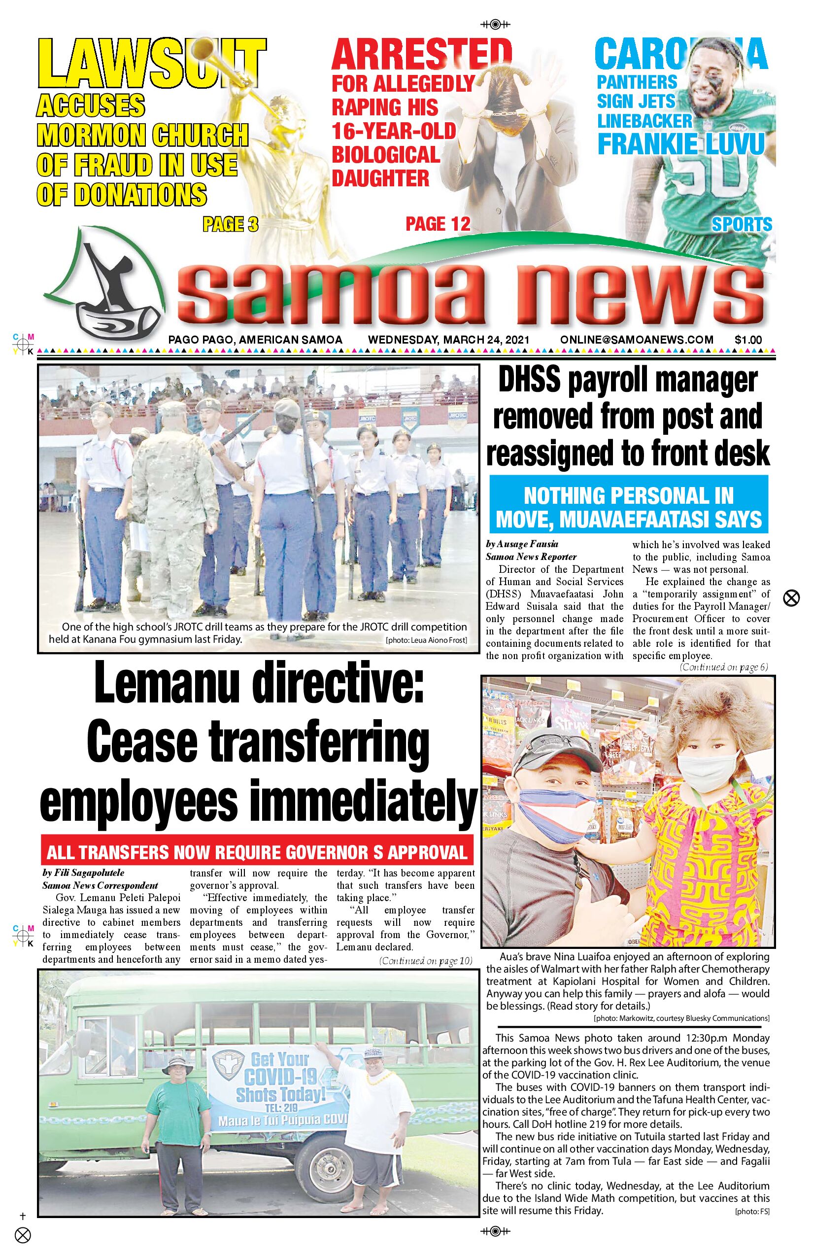 SN News Wednesday, March 24, 2021