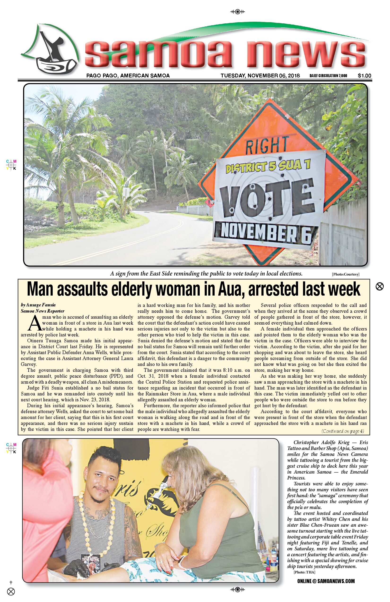 SN News Tuesday, November 6, 2018