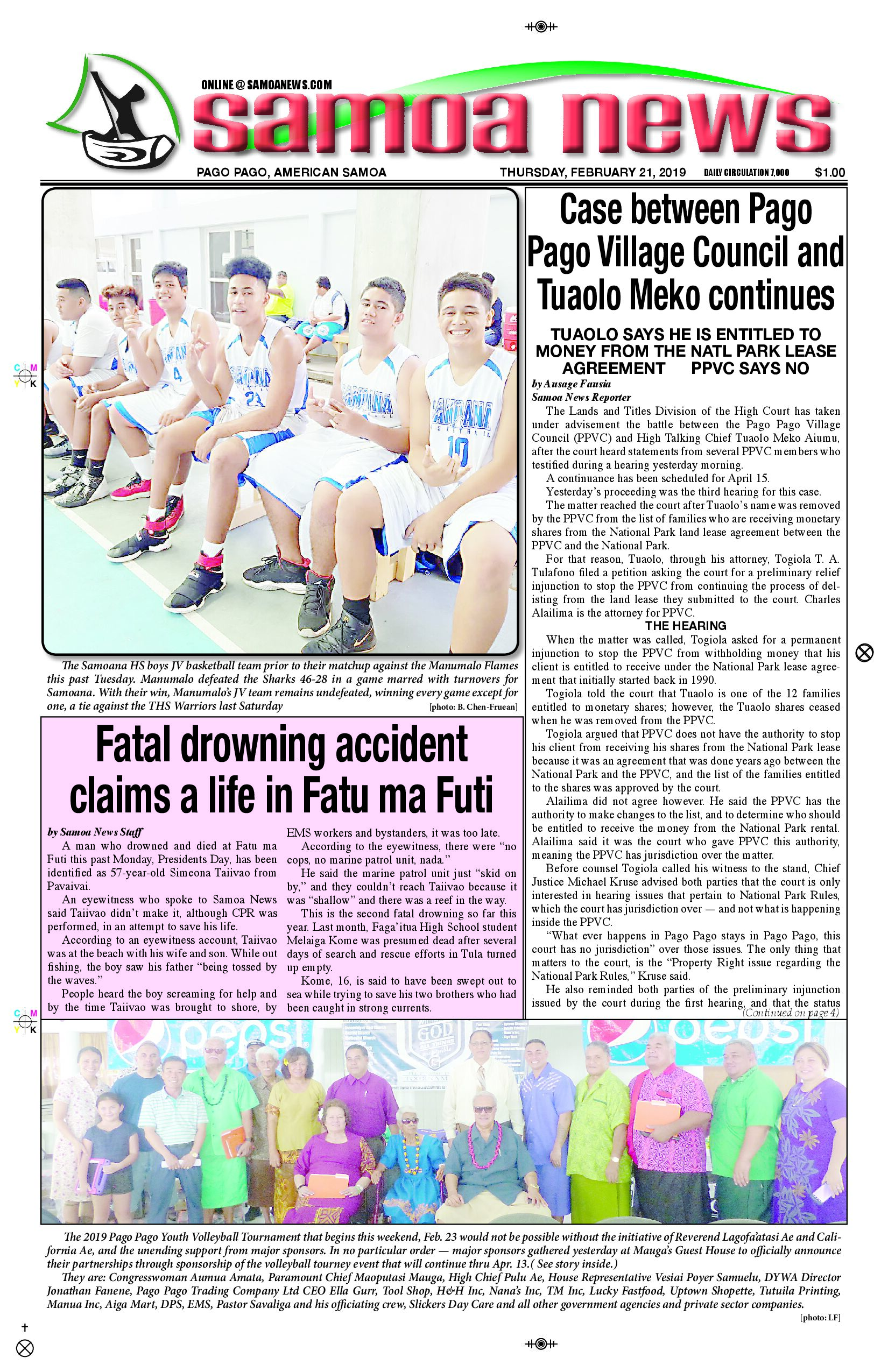 SN News Thursday, February 21, 2019