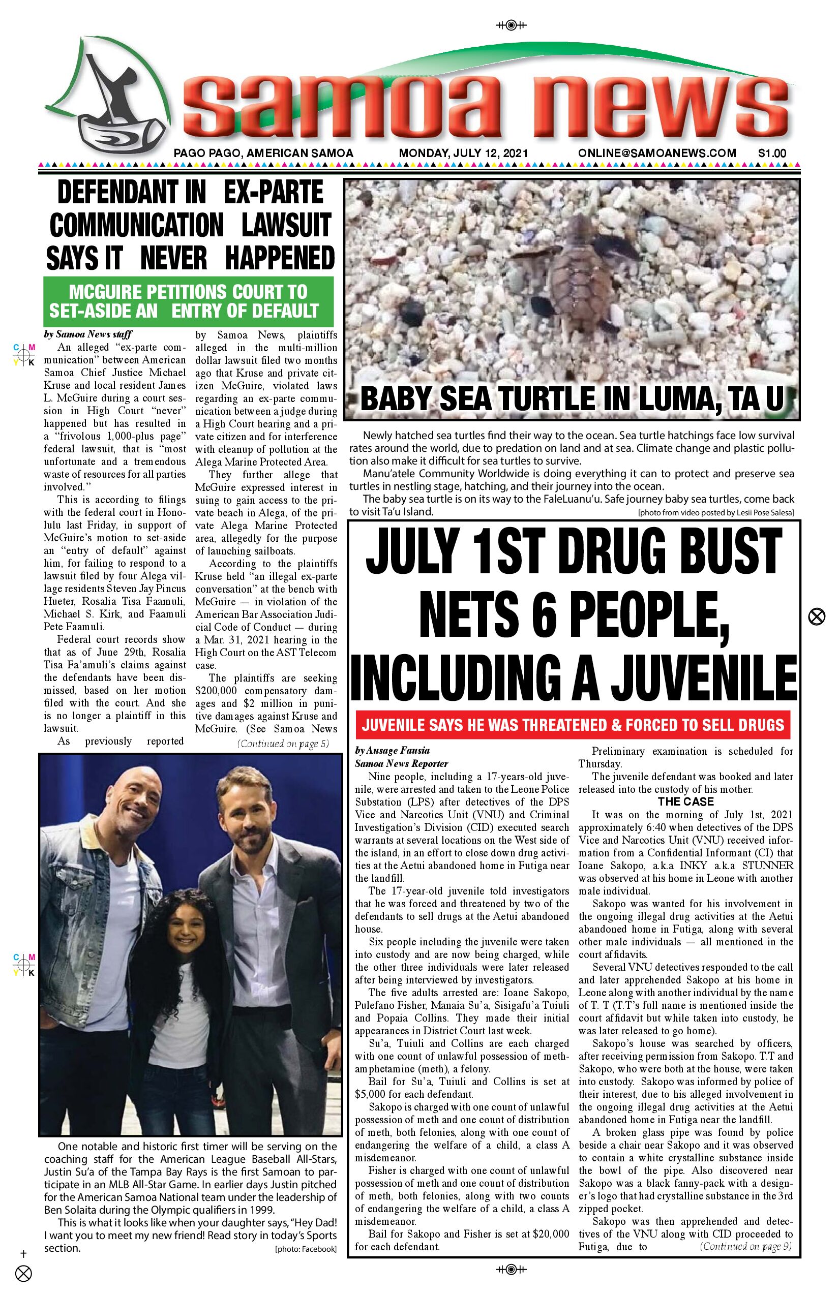 SN News Monday, July 12, 2021