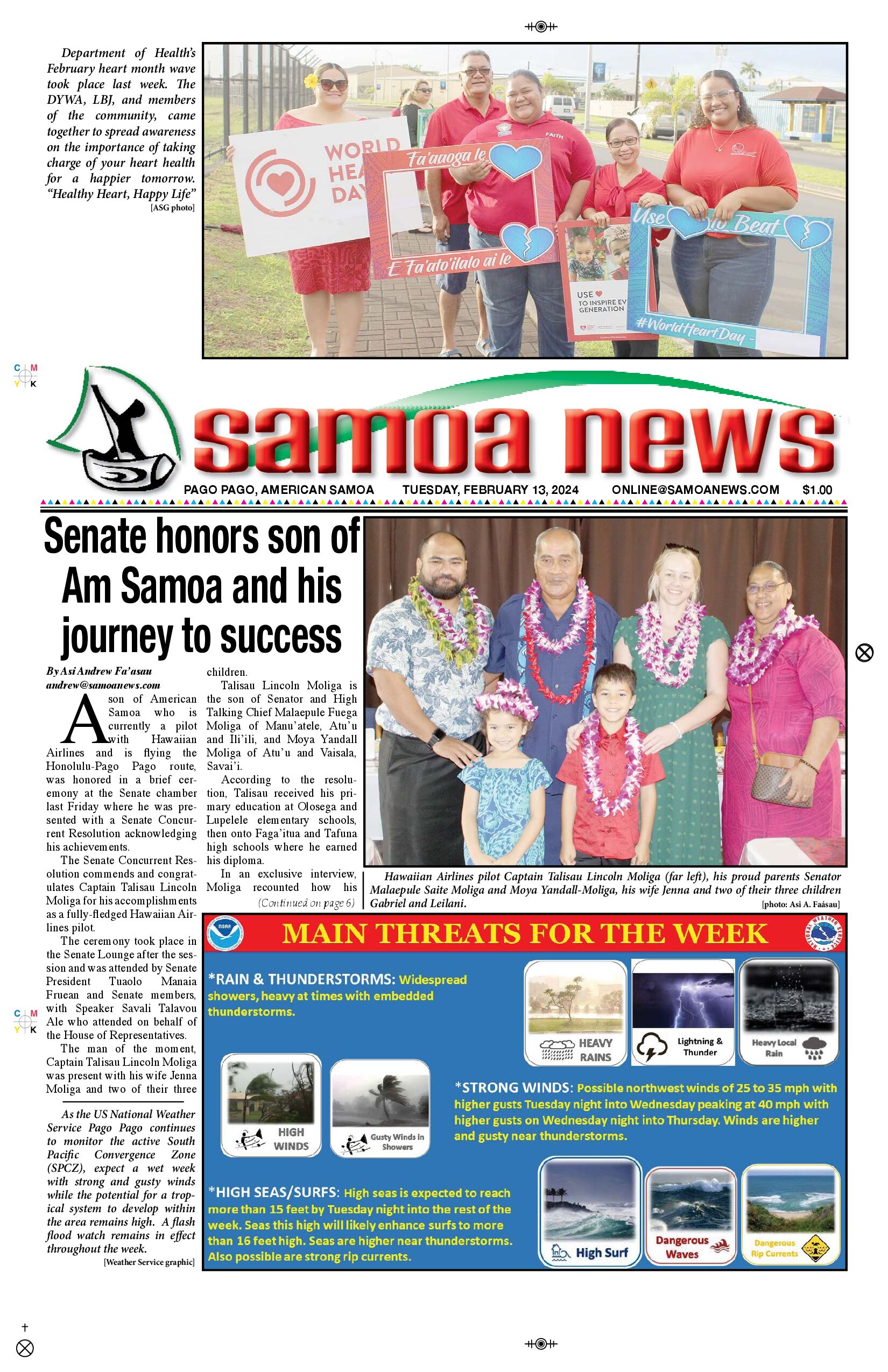 SN News Tuesday, February 13, 2024