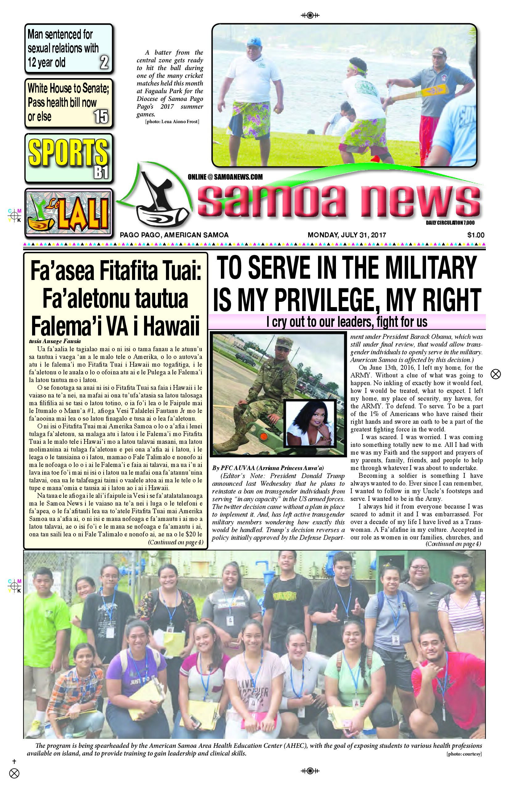 SN News Monday, July 31, 2017