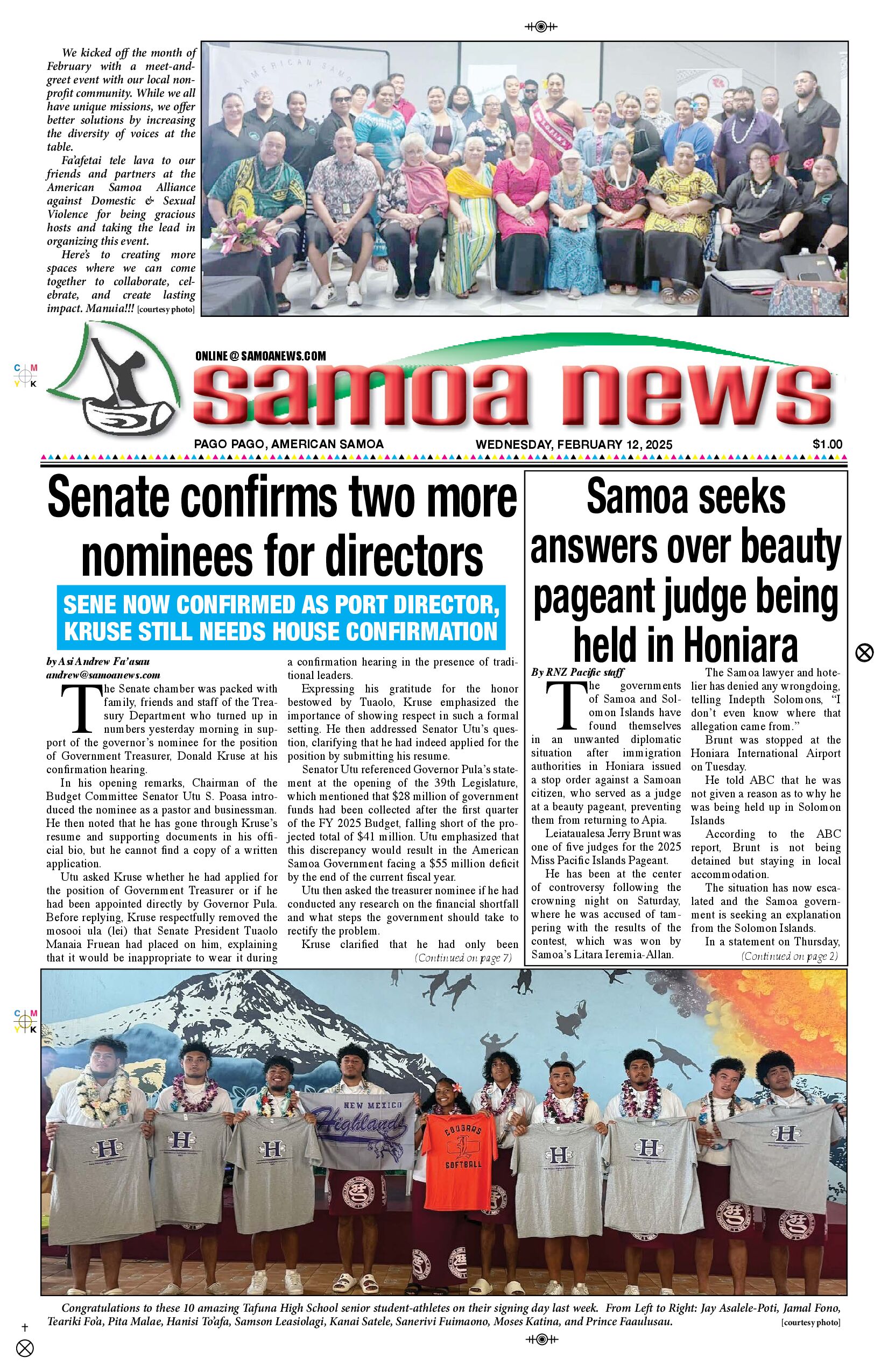 SN News Wednesday, February 12, 2025