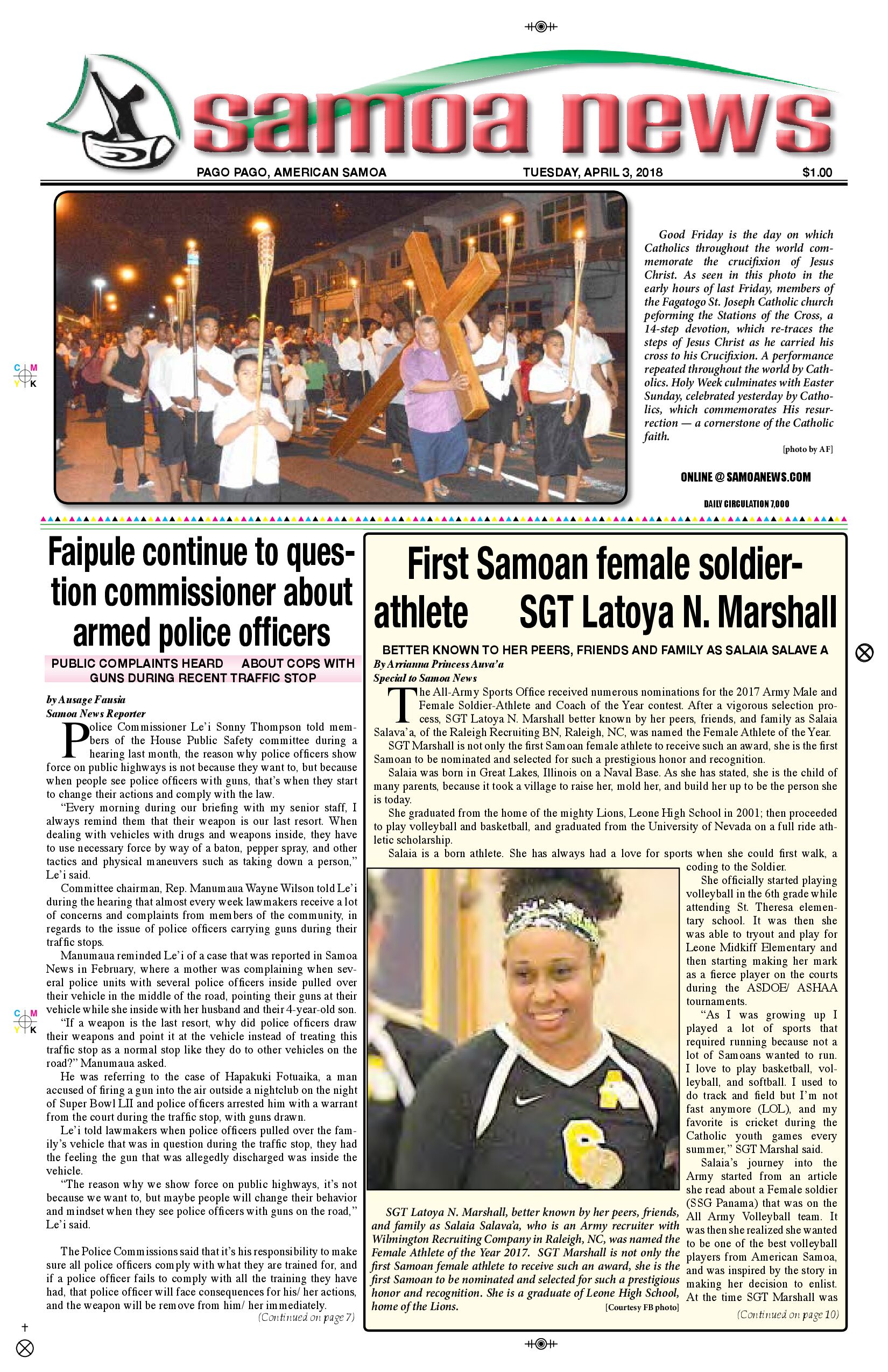 SN News Tuesday, April 03, 2018