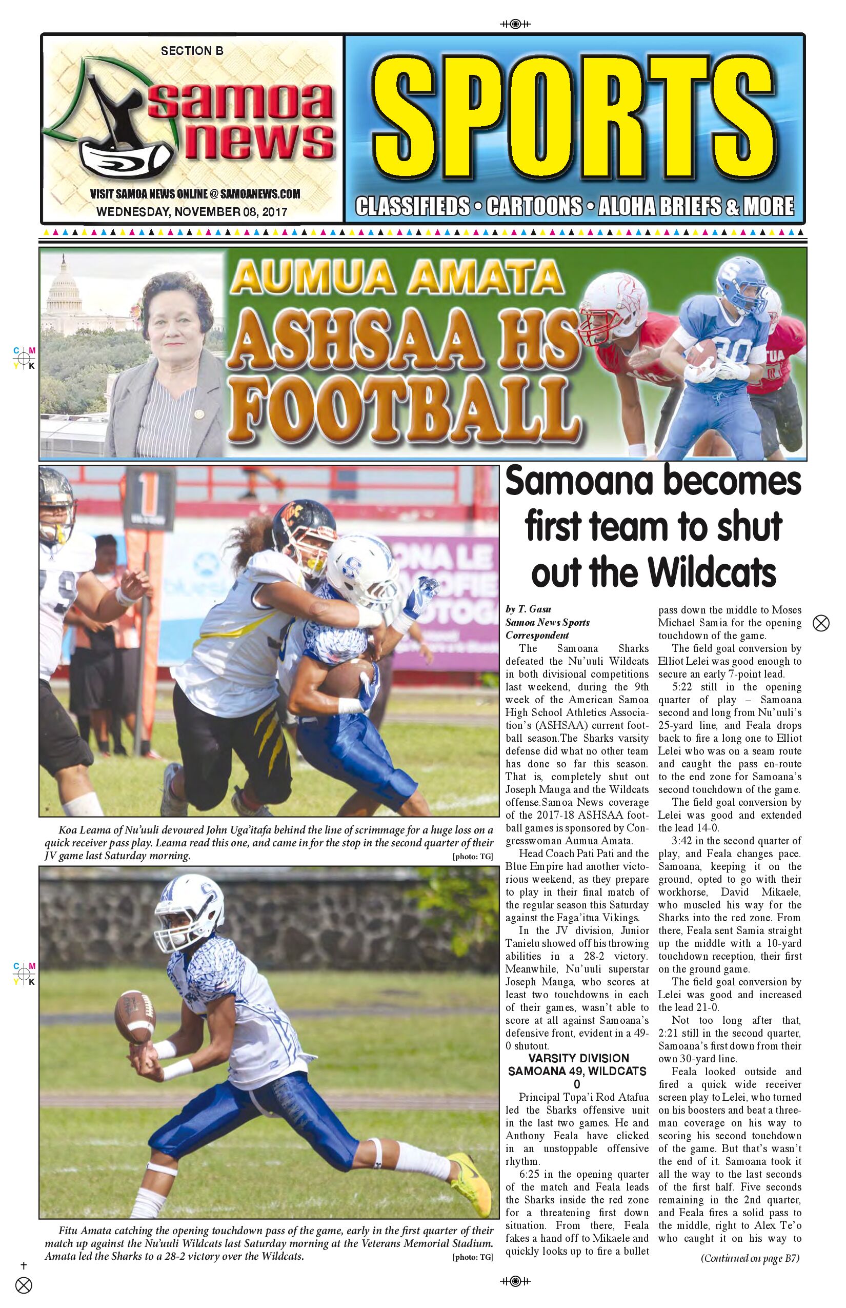 SN Sports Wednesday Nov. 08, 2017