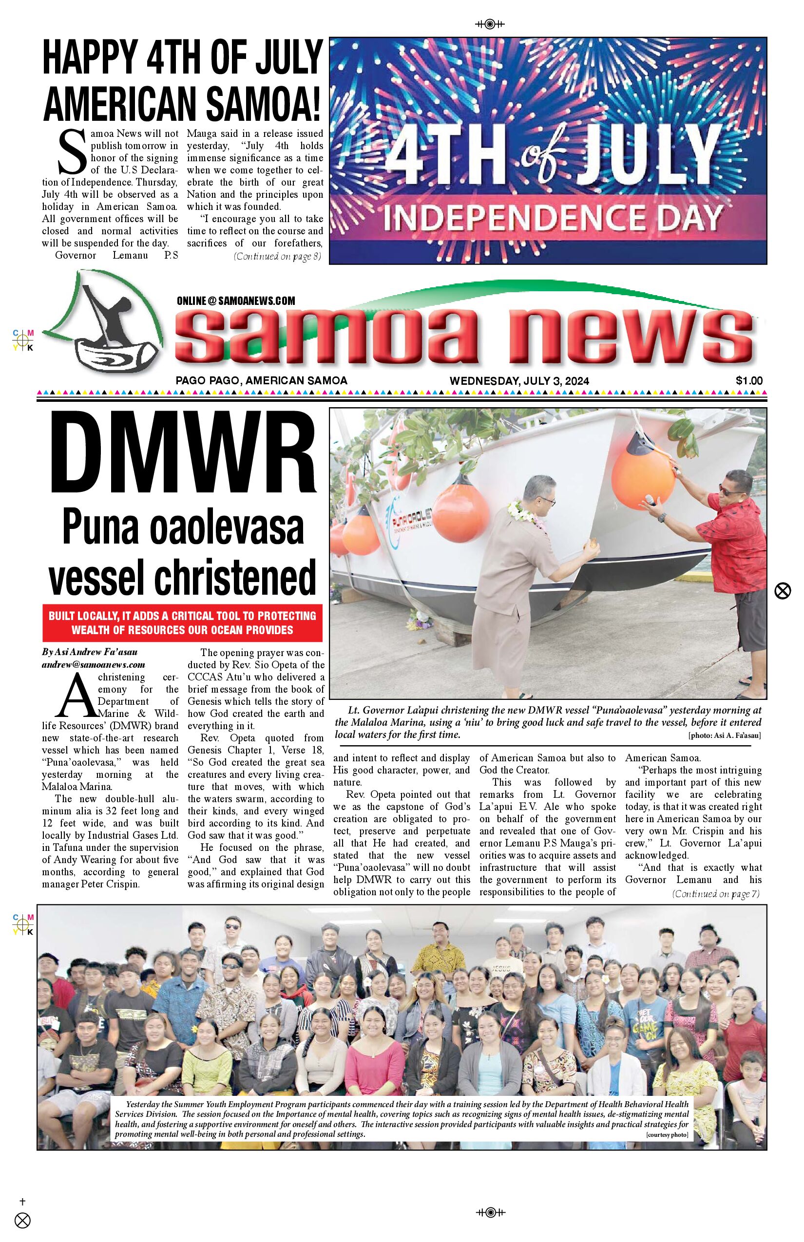 SN News Wednesday, July 03, 2024