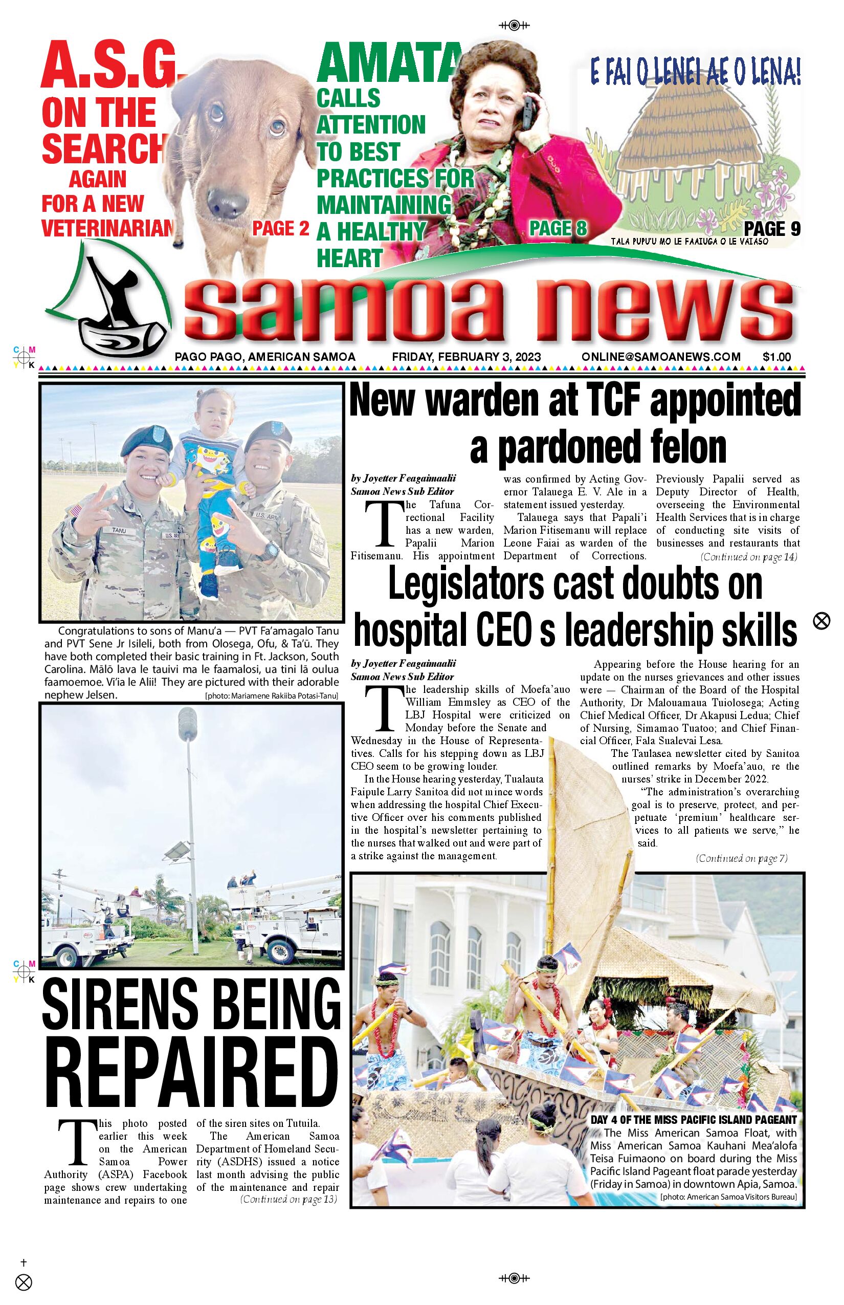 SN News Friday, Februaary 03, 2023