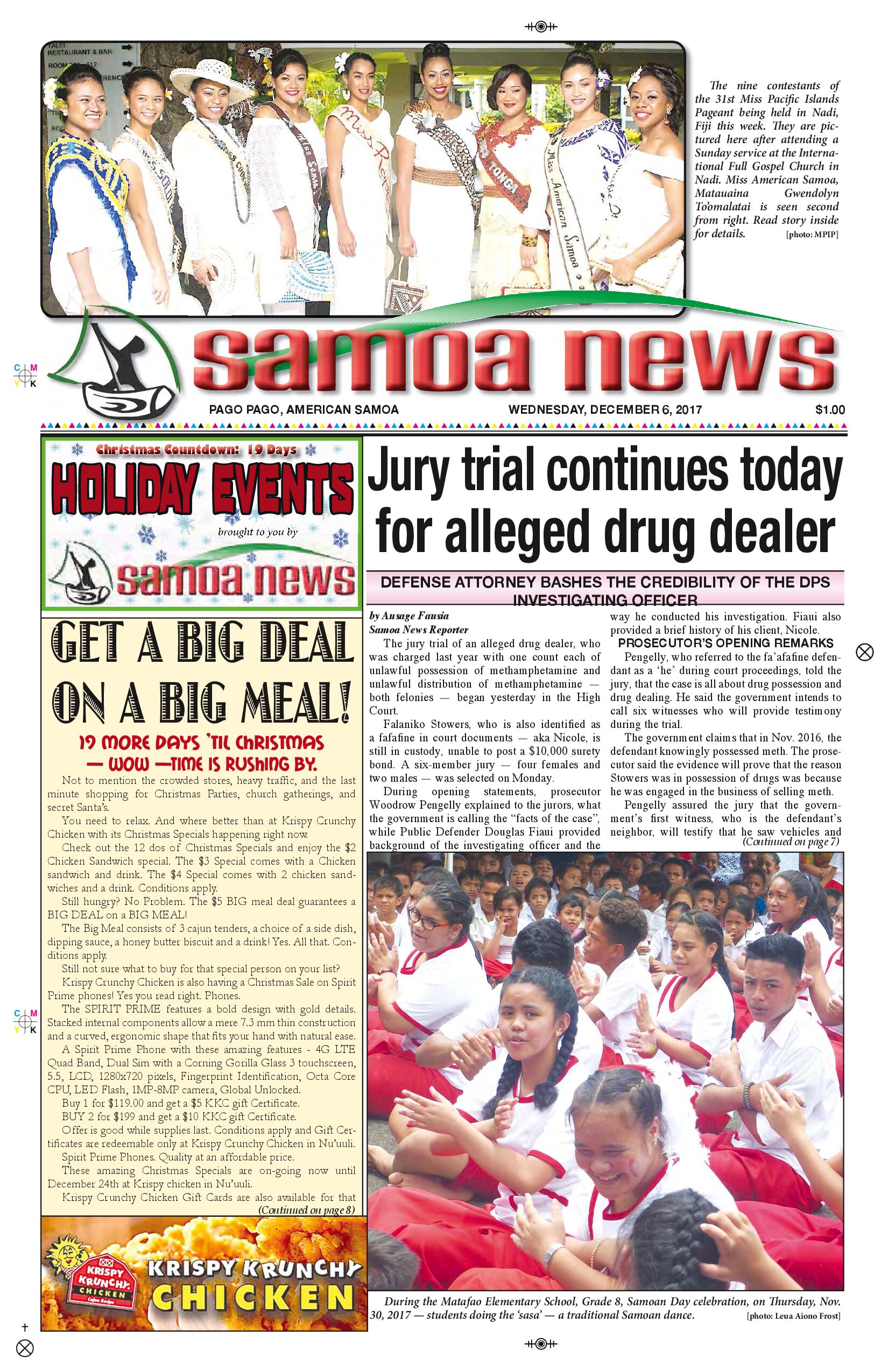 SN News Wednesday Dec. 06, 2017