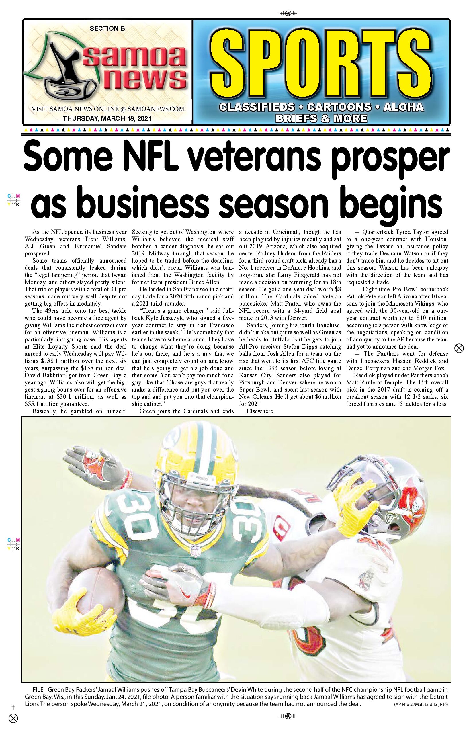 SN Sports Thursday, March 18, 2021