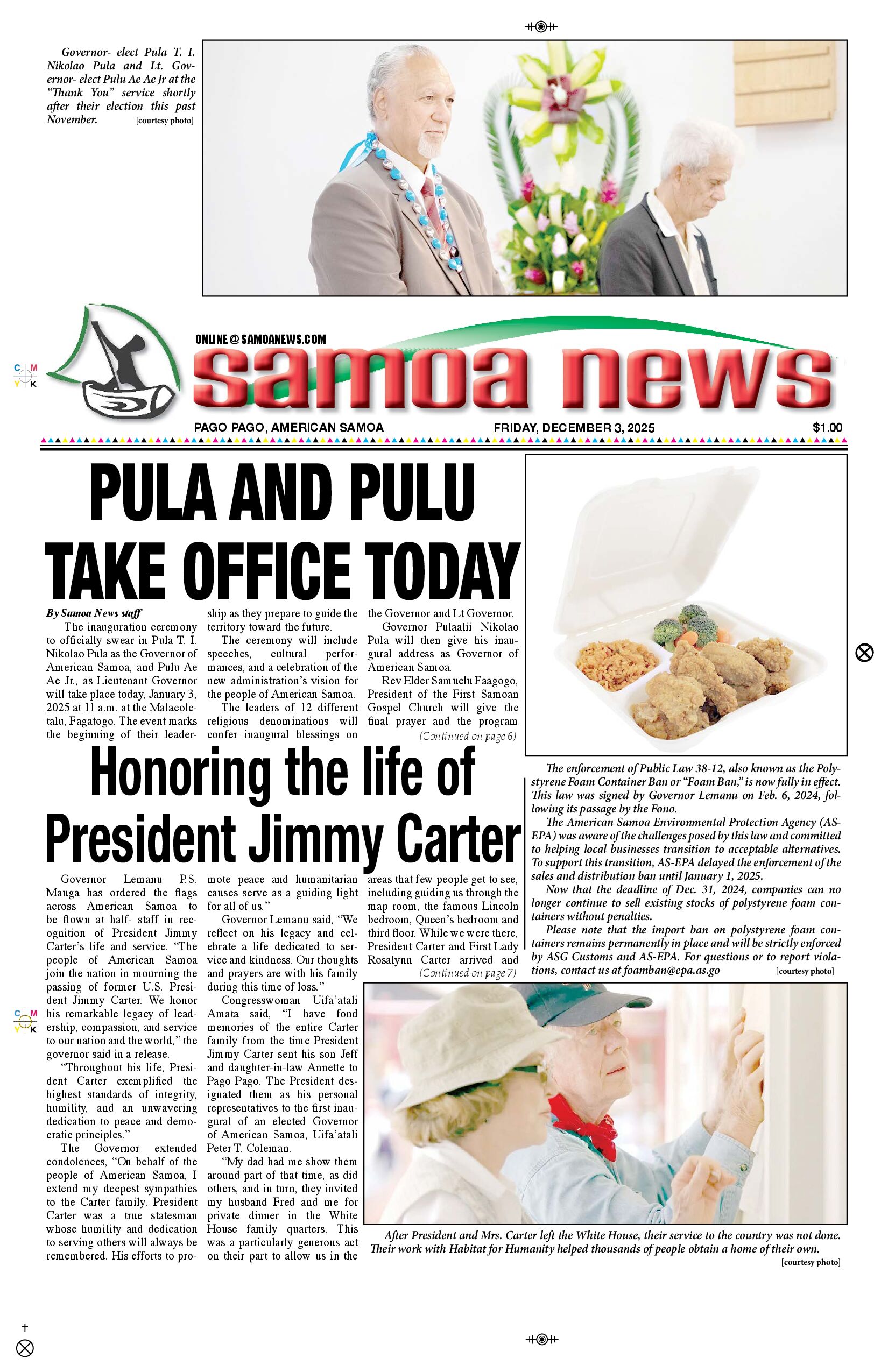 SN News Friday, January 03, 2025