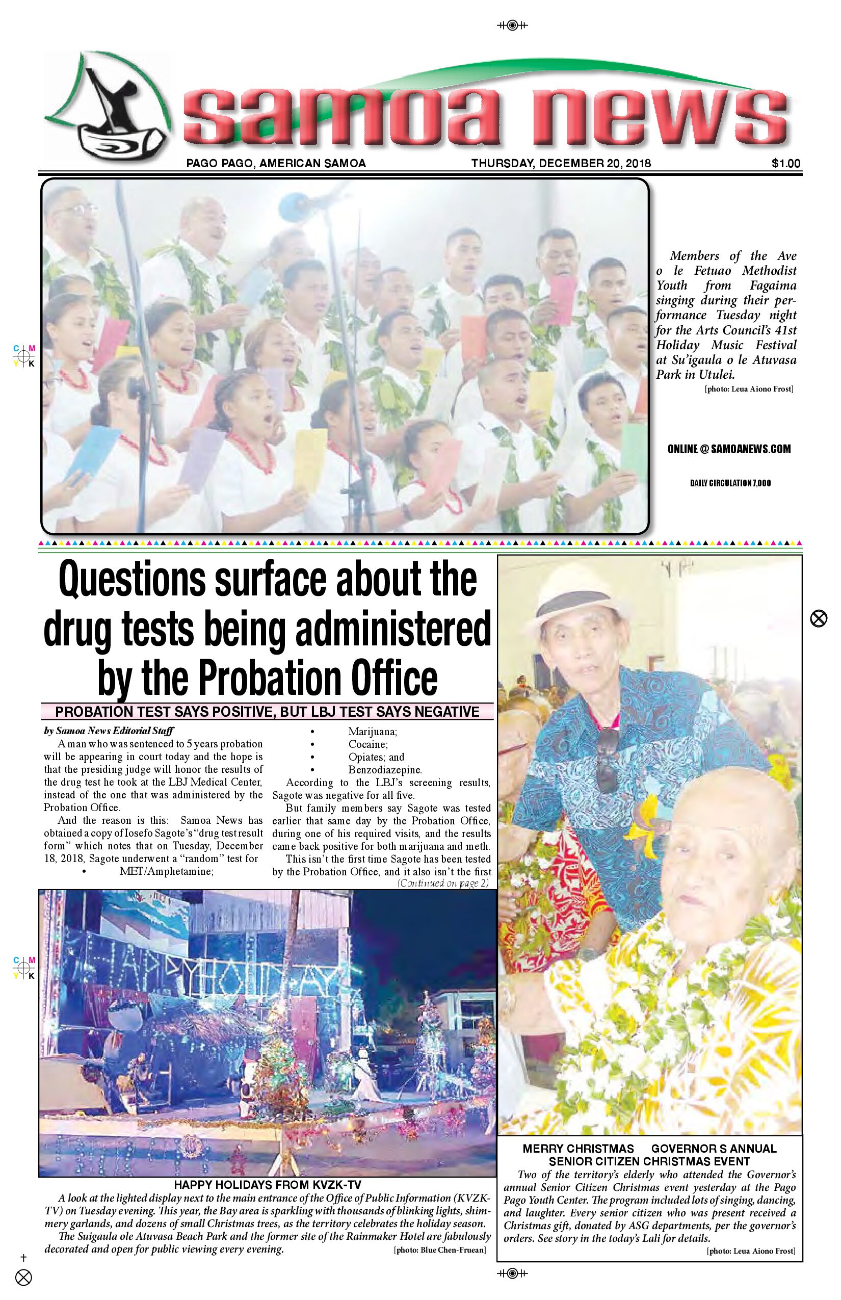 SN News Thursday, December 20, 2018