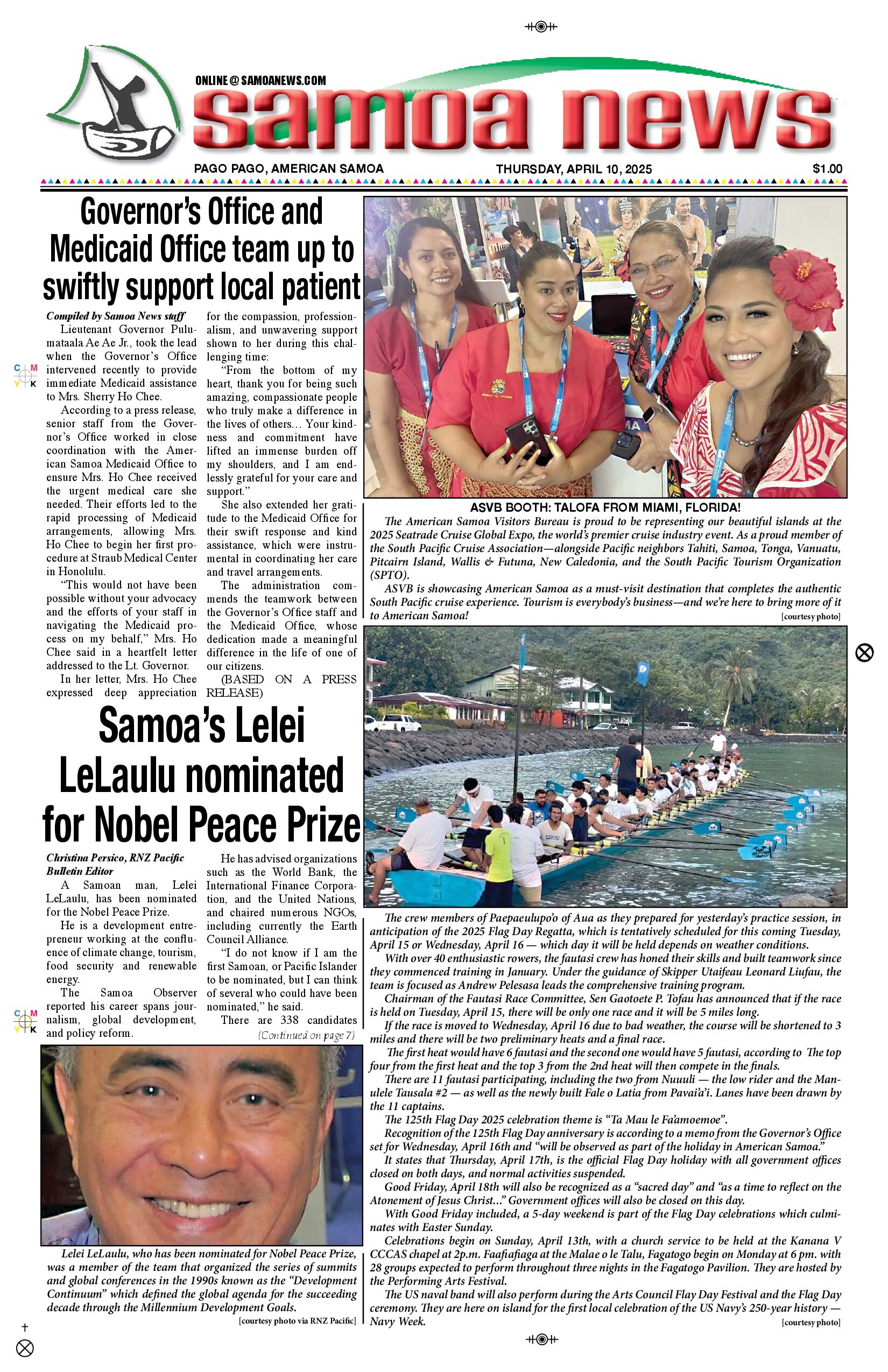 SN News Thursday, April 10, 2025