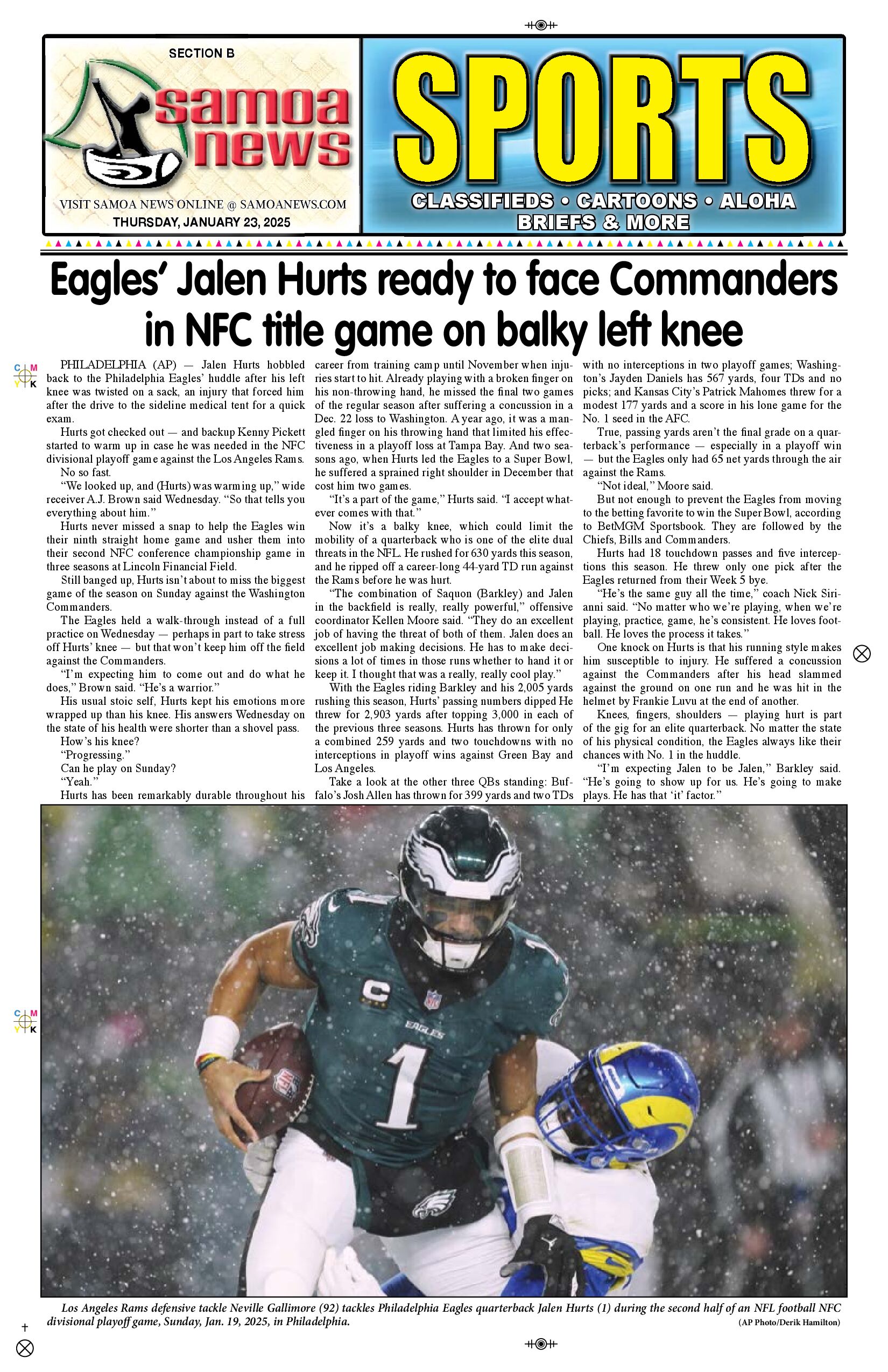 SN Sports Thursday, January 23, 2025