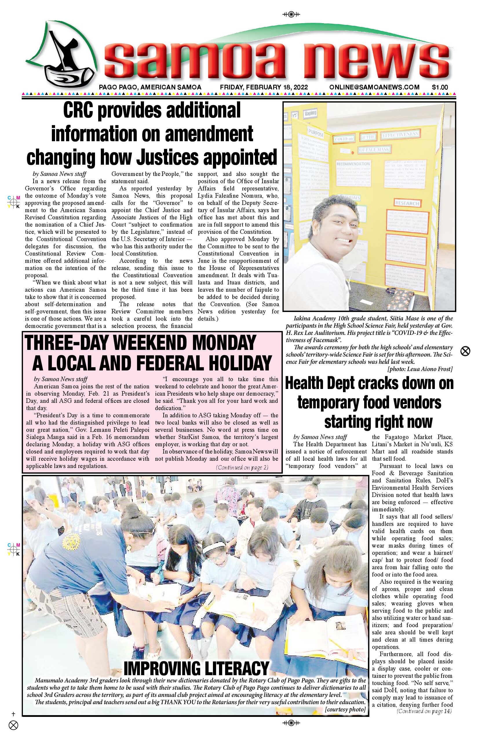 SN News Friday, February 18, 2022