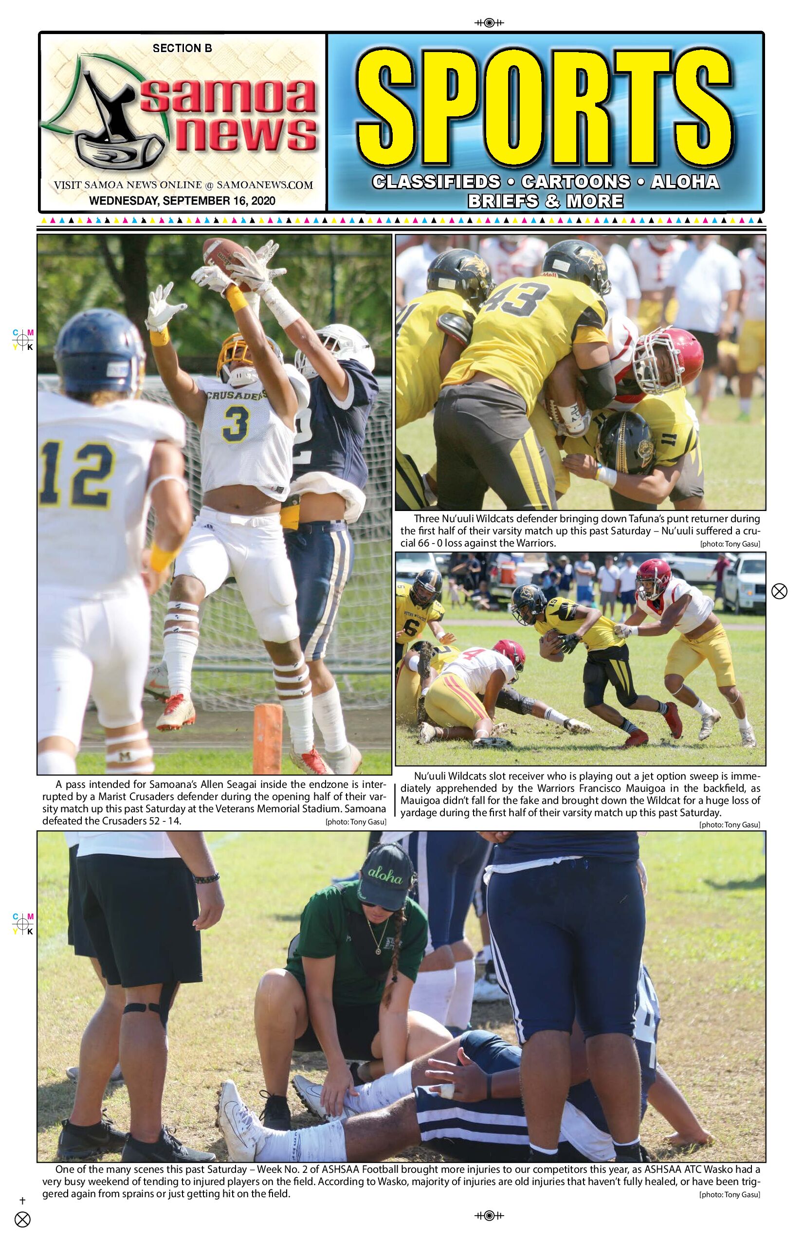 SN Sports Wednesday, Sept 16, 2020