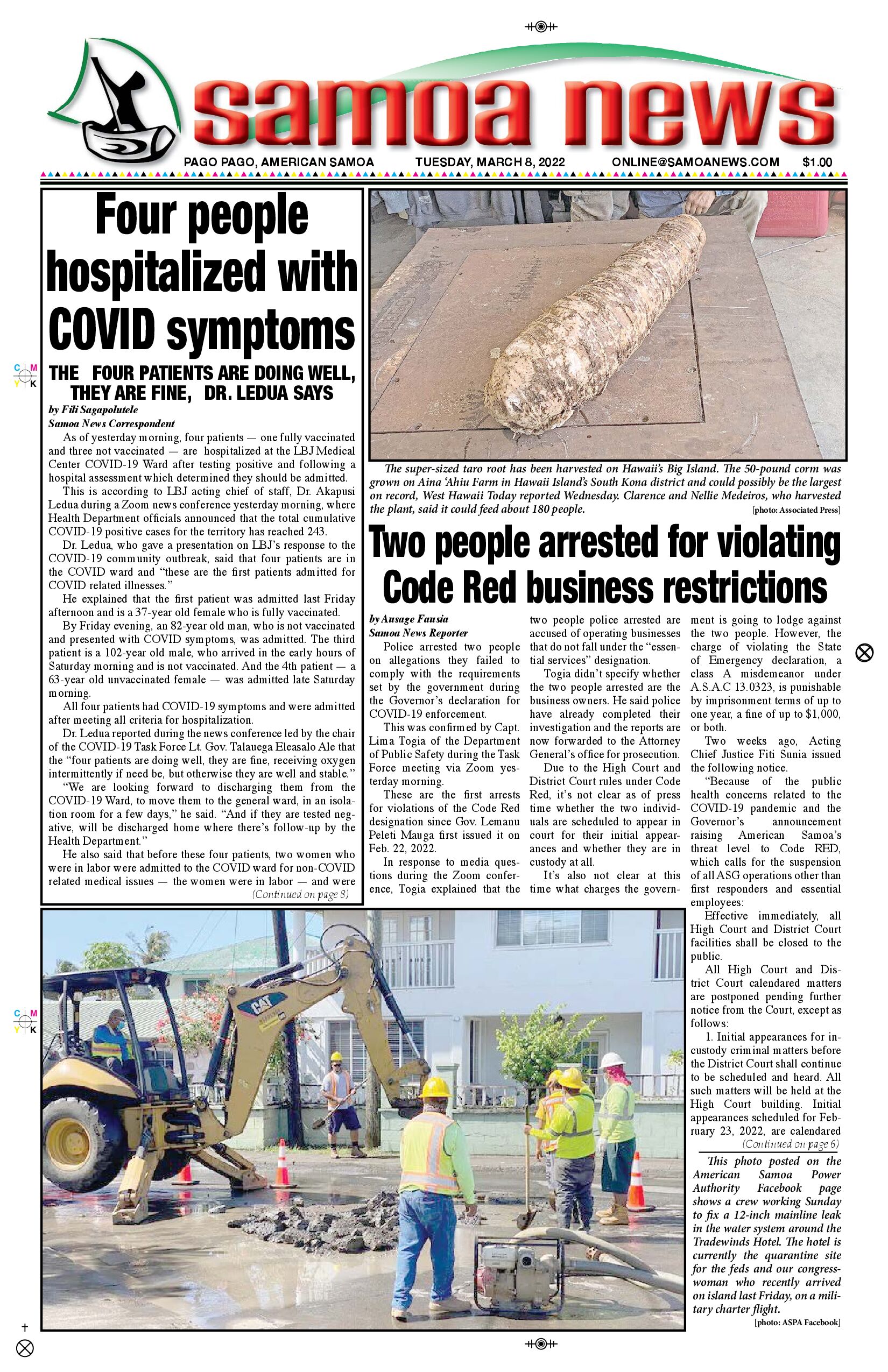 SN News Tuesday, March 08, 2022