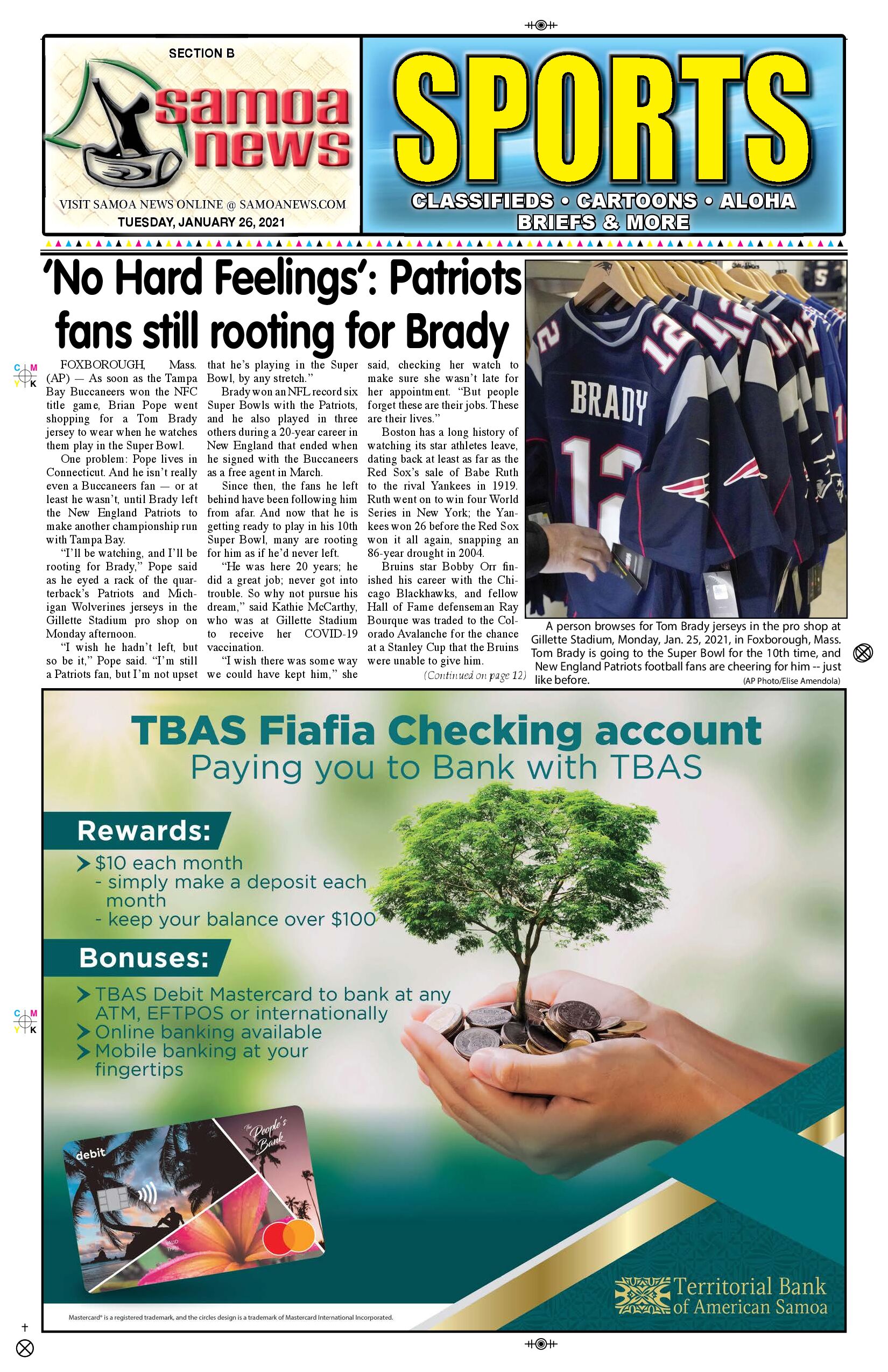 SN Sports Tuesday, Jan. 26, 2021