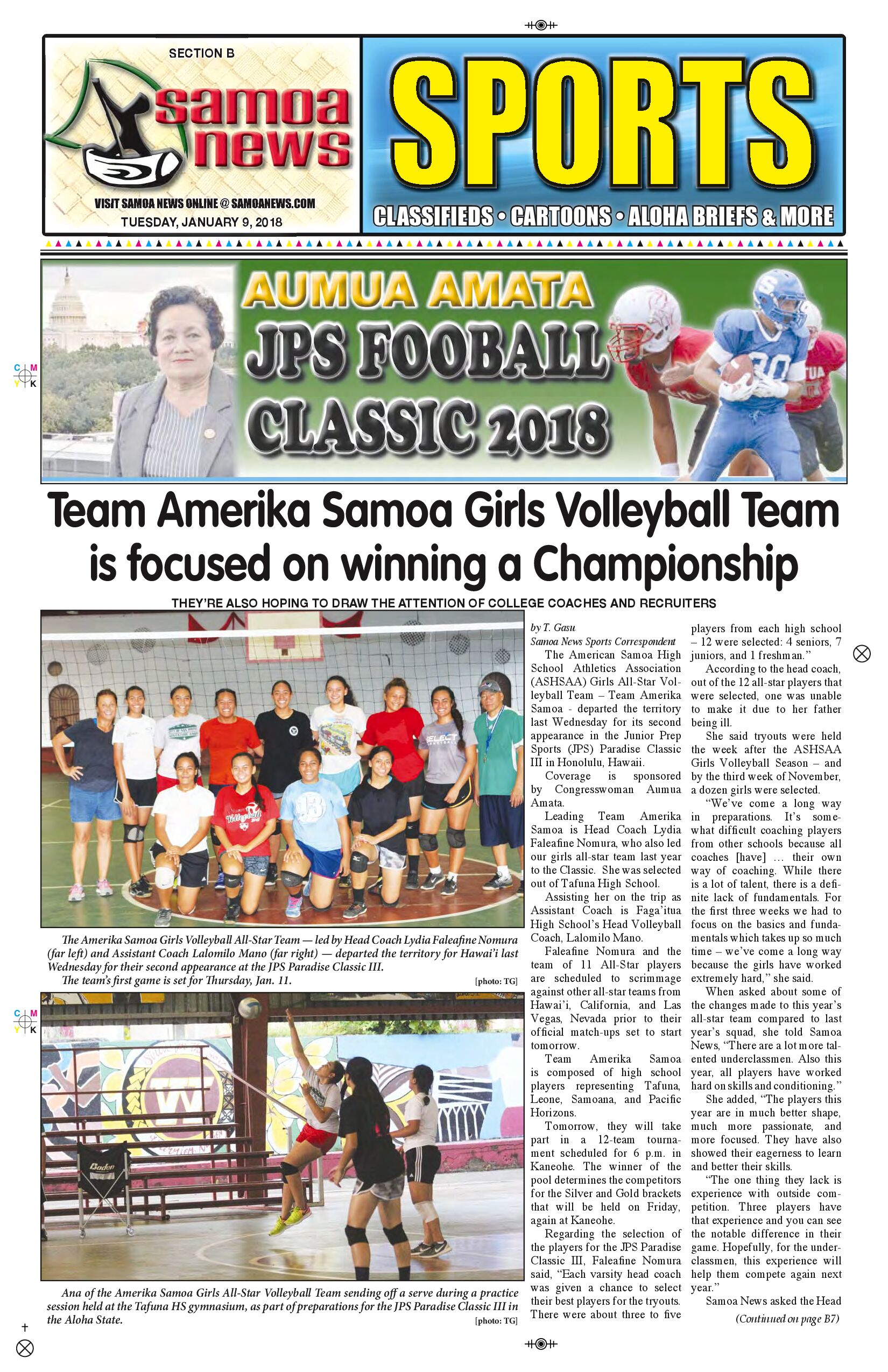 SN Sports Tuesday Jan. 09, 2018