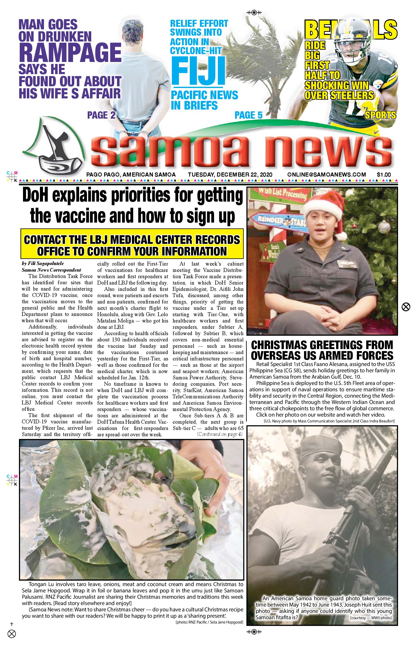 SN News Tuesday, Dec. 22, 2020