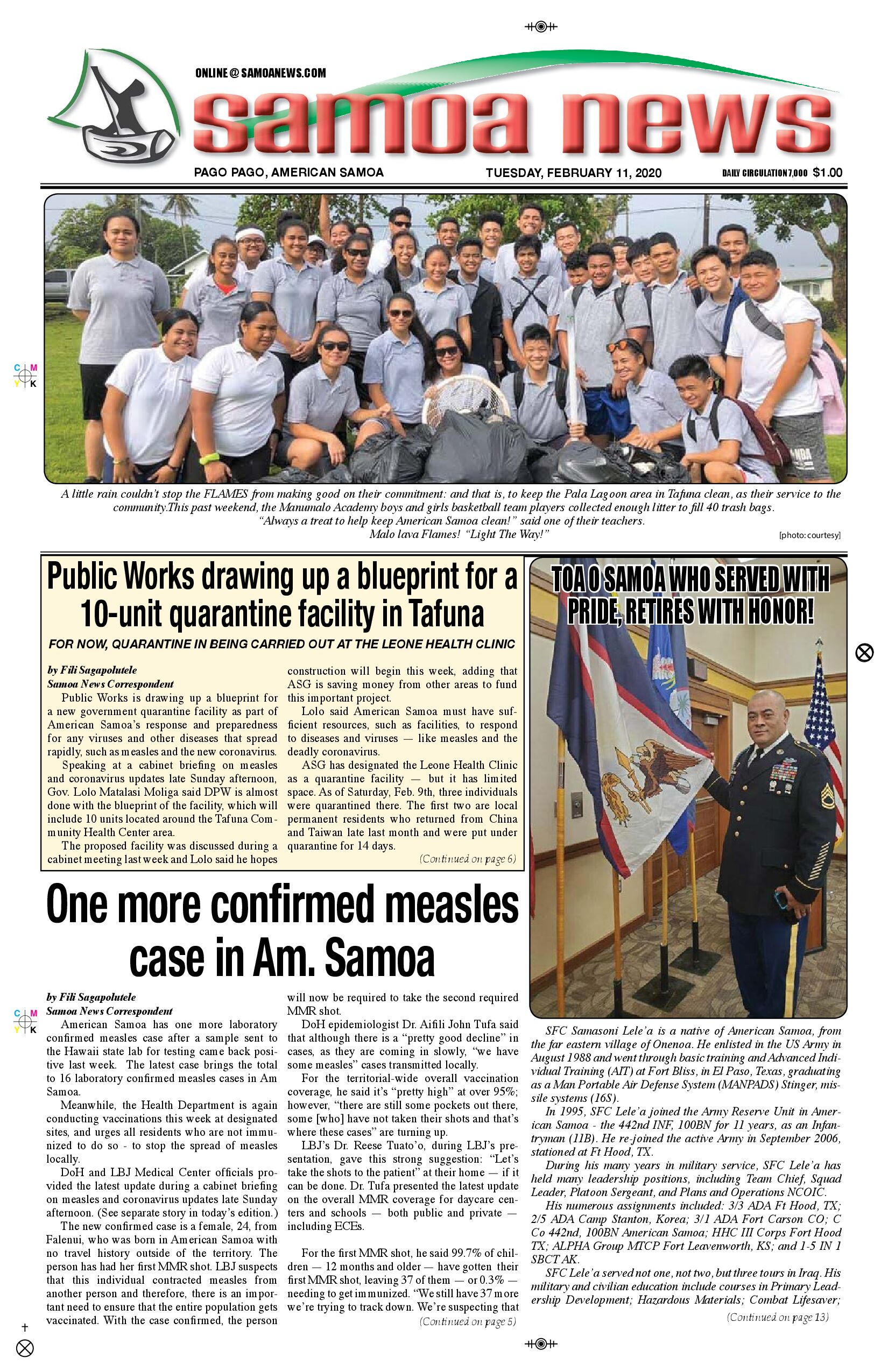 SN News Tuesday, February 11, 2020