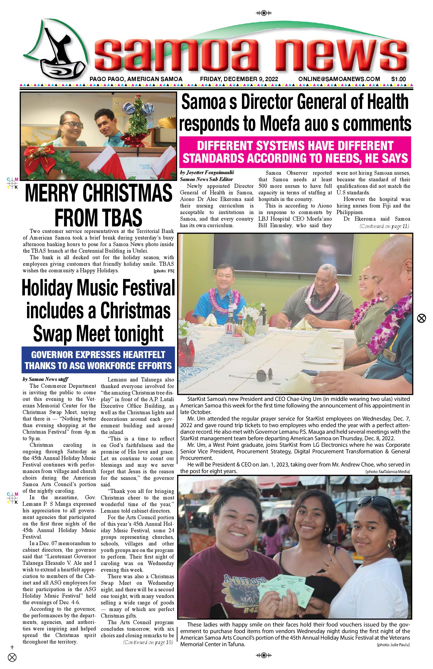 SN News Friday, December 09, 2022