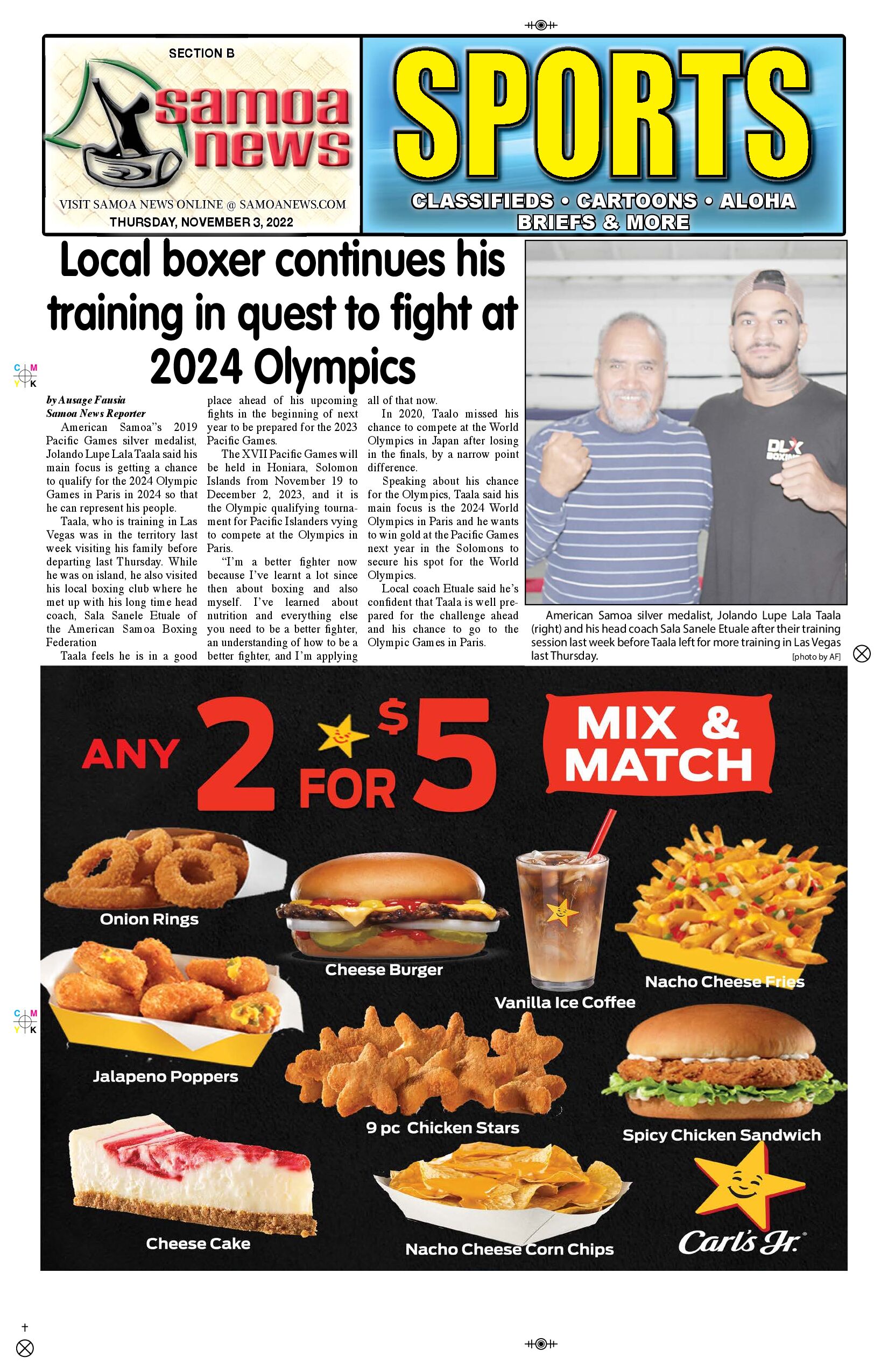 SN Sports Thursday, November 03, 2022