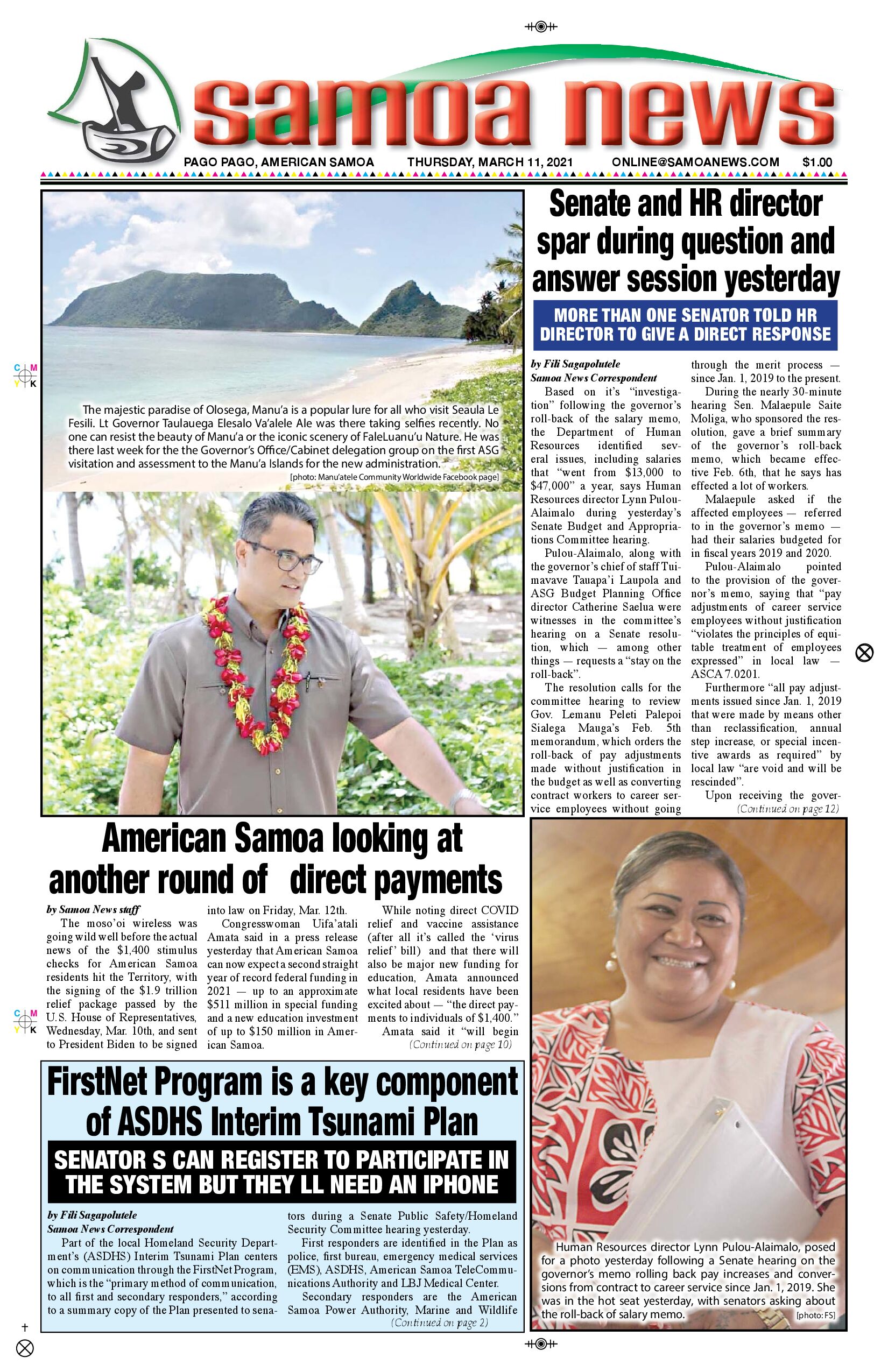 SN News Thursday, March 11, 2021