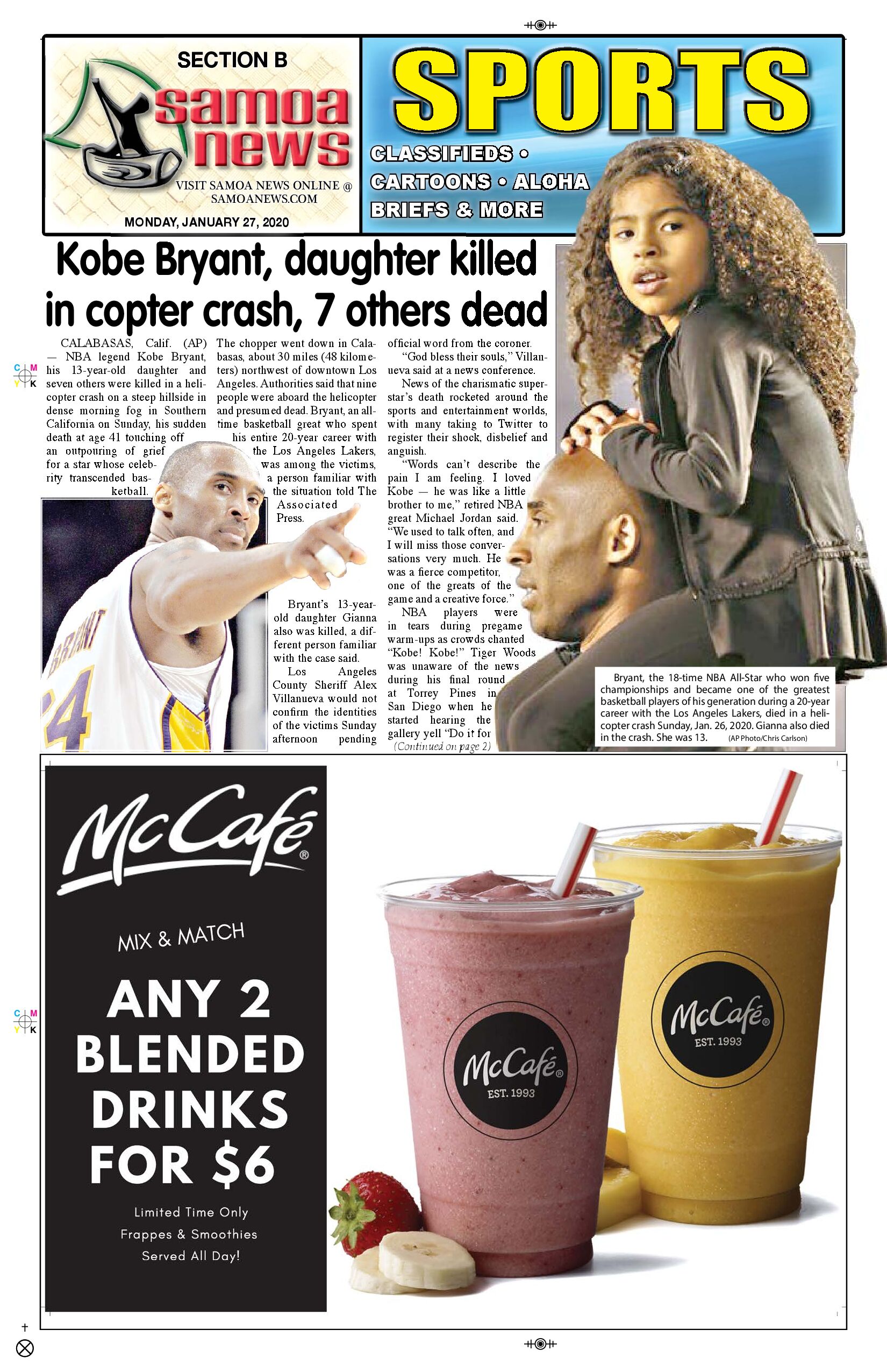 SN Sports Monday, January 27, 2020