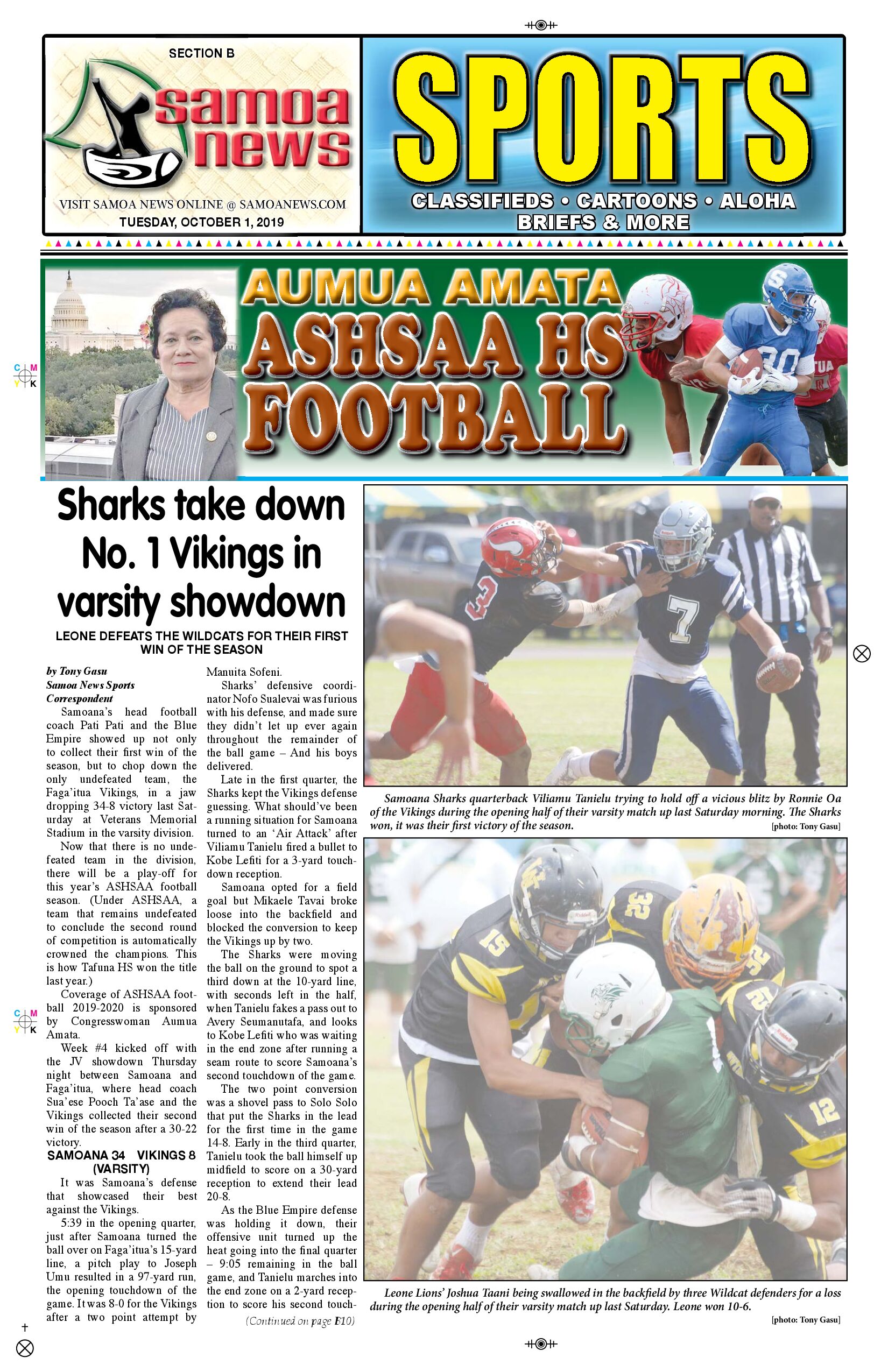 SN Sports Tuesday, October 01, 2019